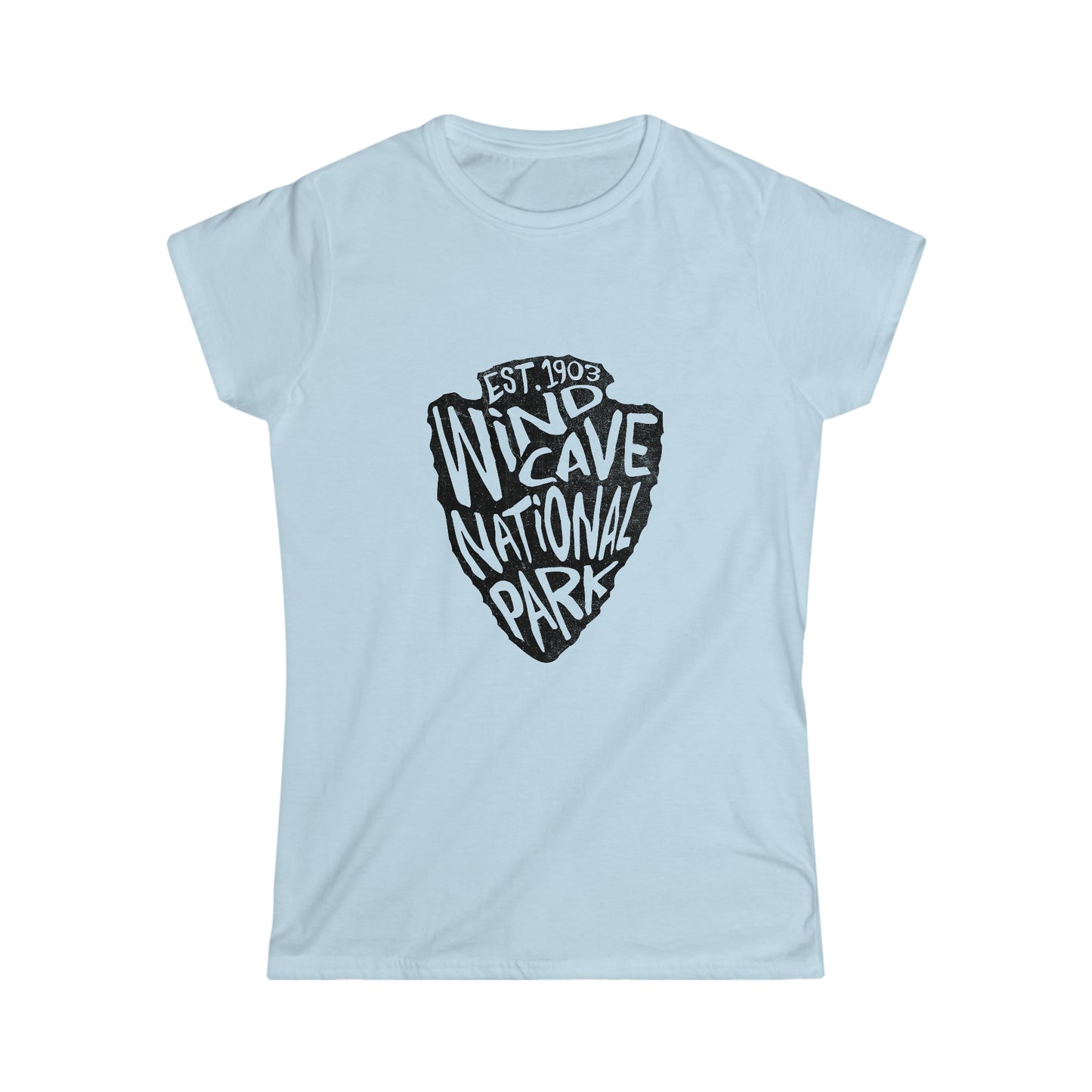 Wind Cave National Park Women's T-Shirt - Arrowhead Design