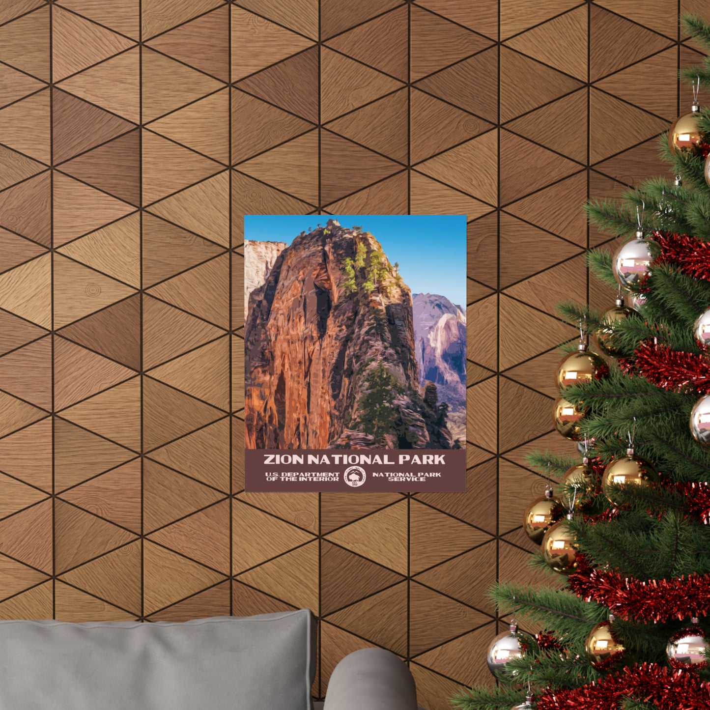 Zion National Park Poster