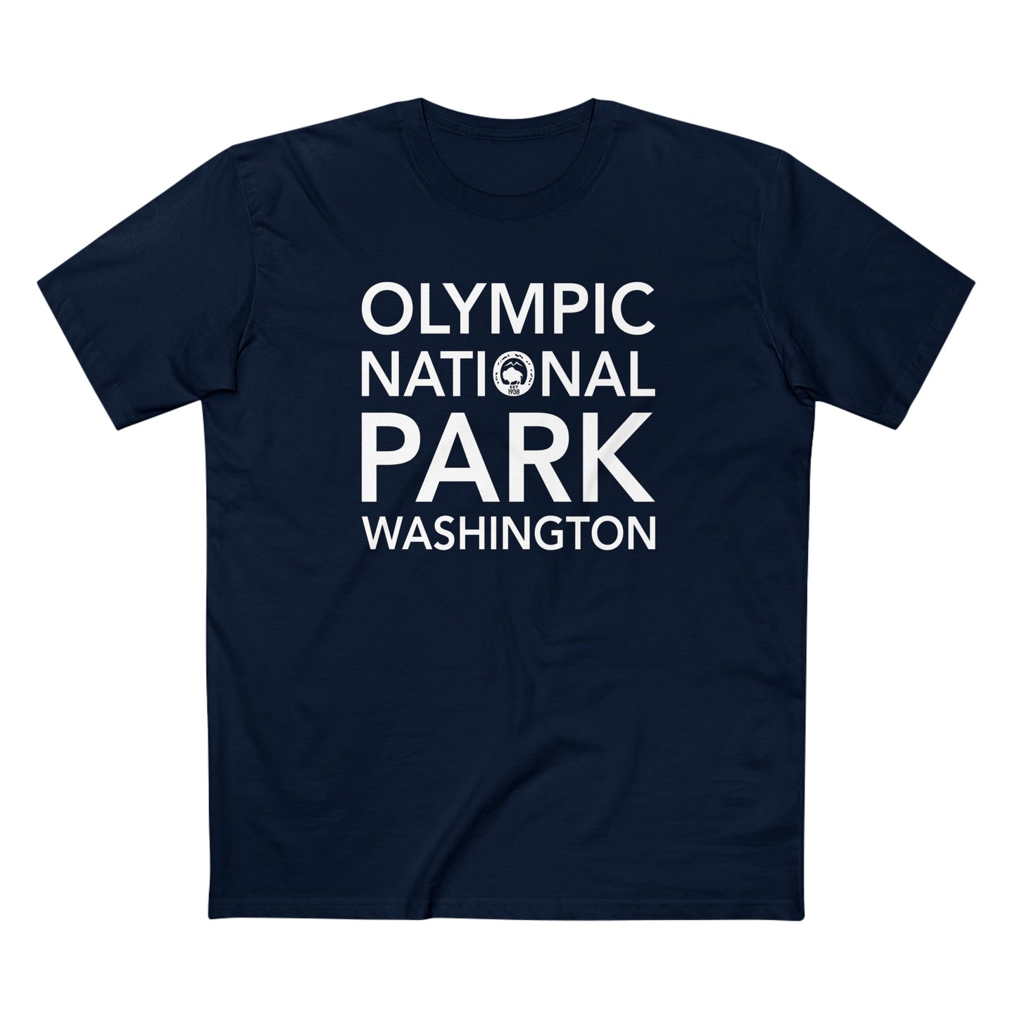 Olympic National Park T-Shirt Block Text