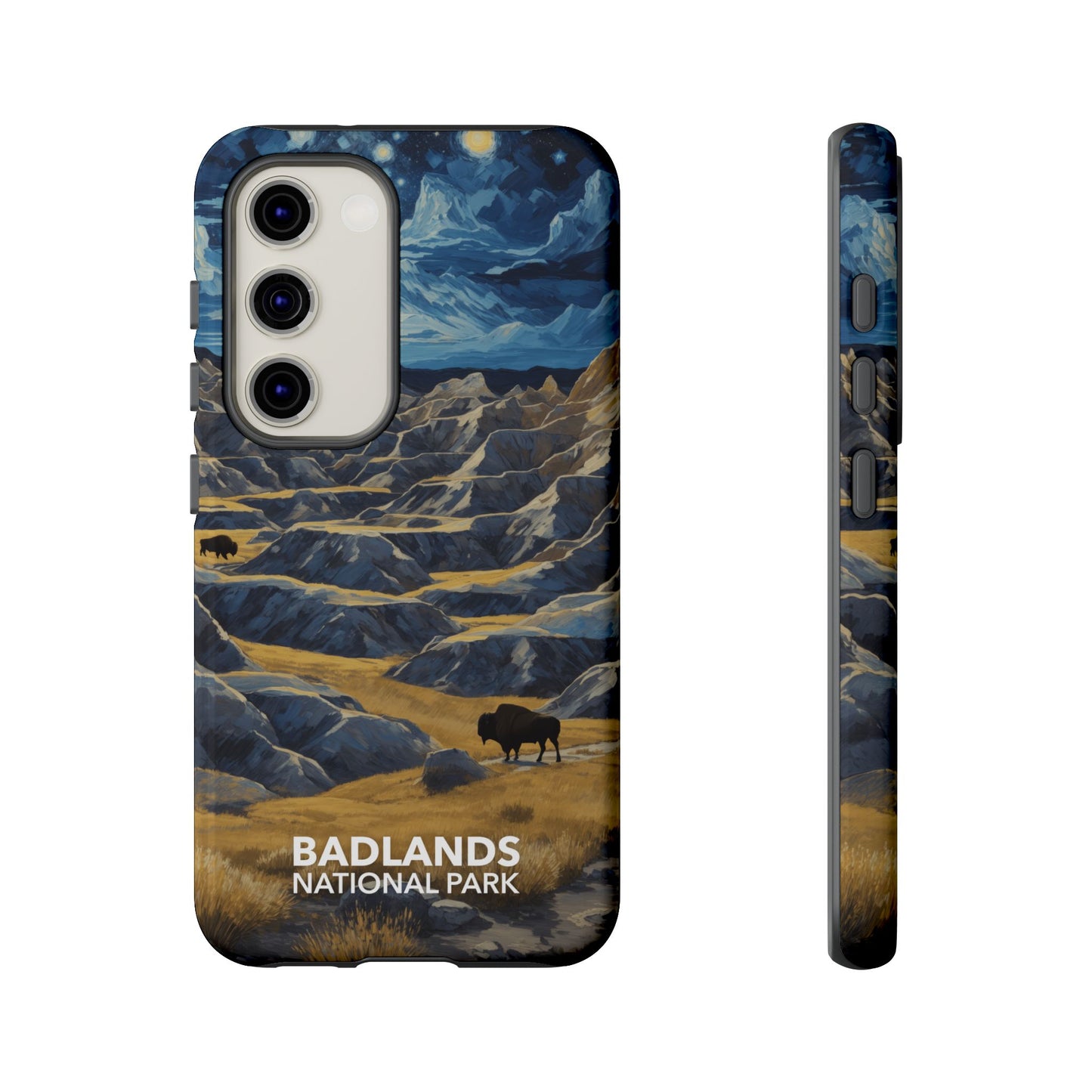 Badlands National Park Phone Case - Starry Night
