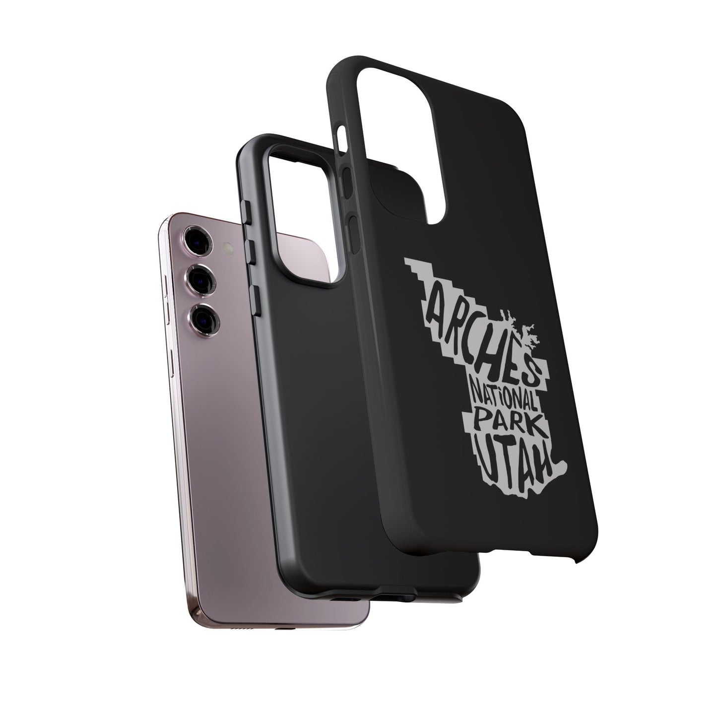 Arches National Park iPhone Case - Map Design