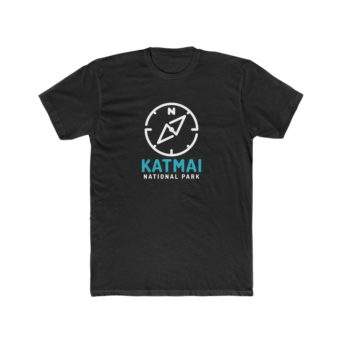 Katmai National Park T-Shirt Compass Design