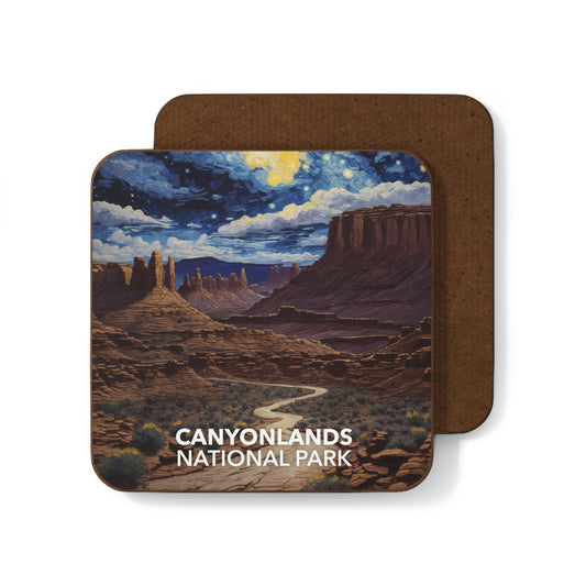 Canyonlands National Park Coaster - The Starry Night