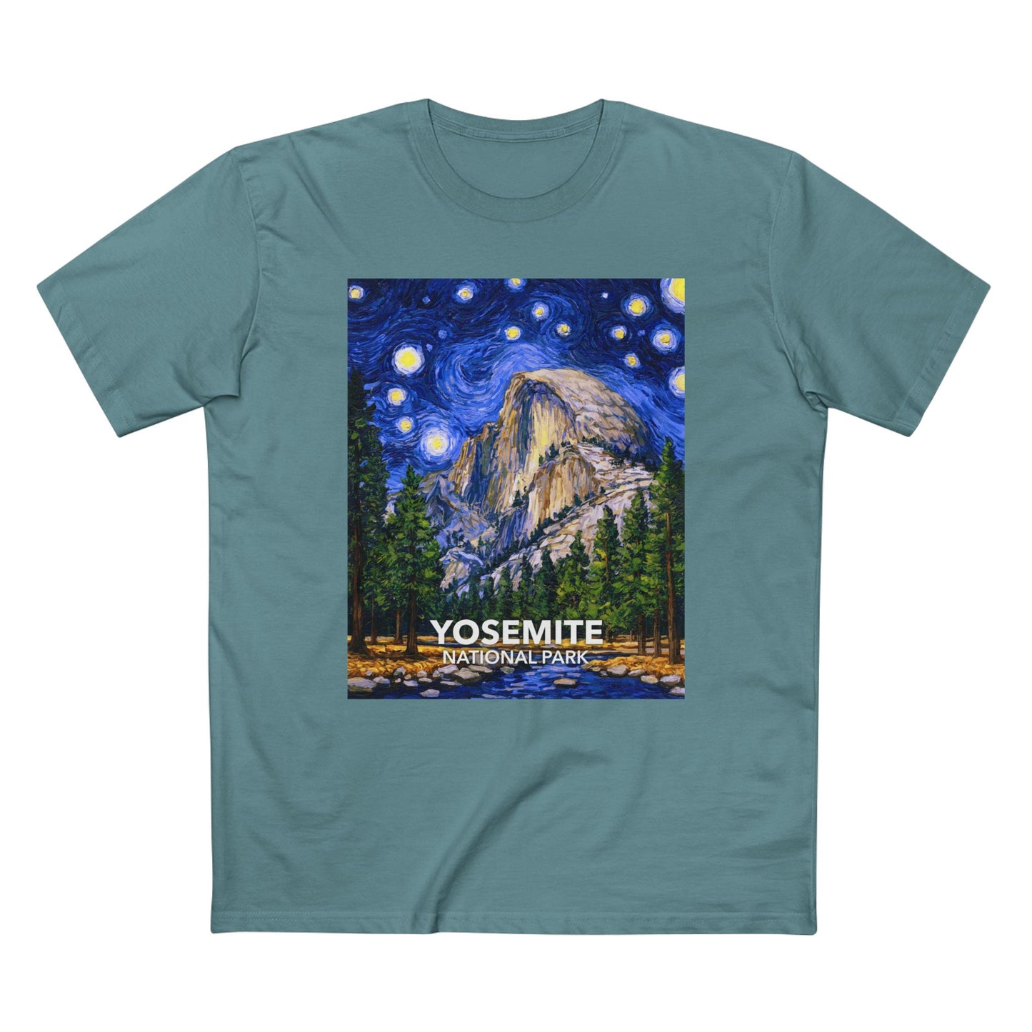 Yosemite National Park T-Shirt - The Starry Night