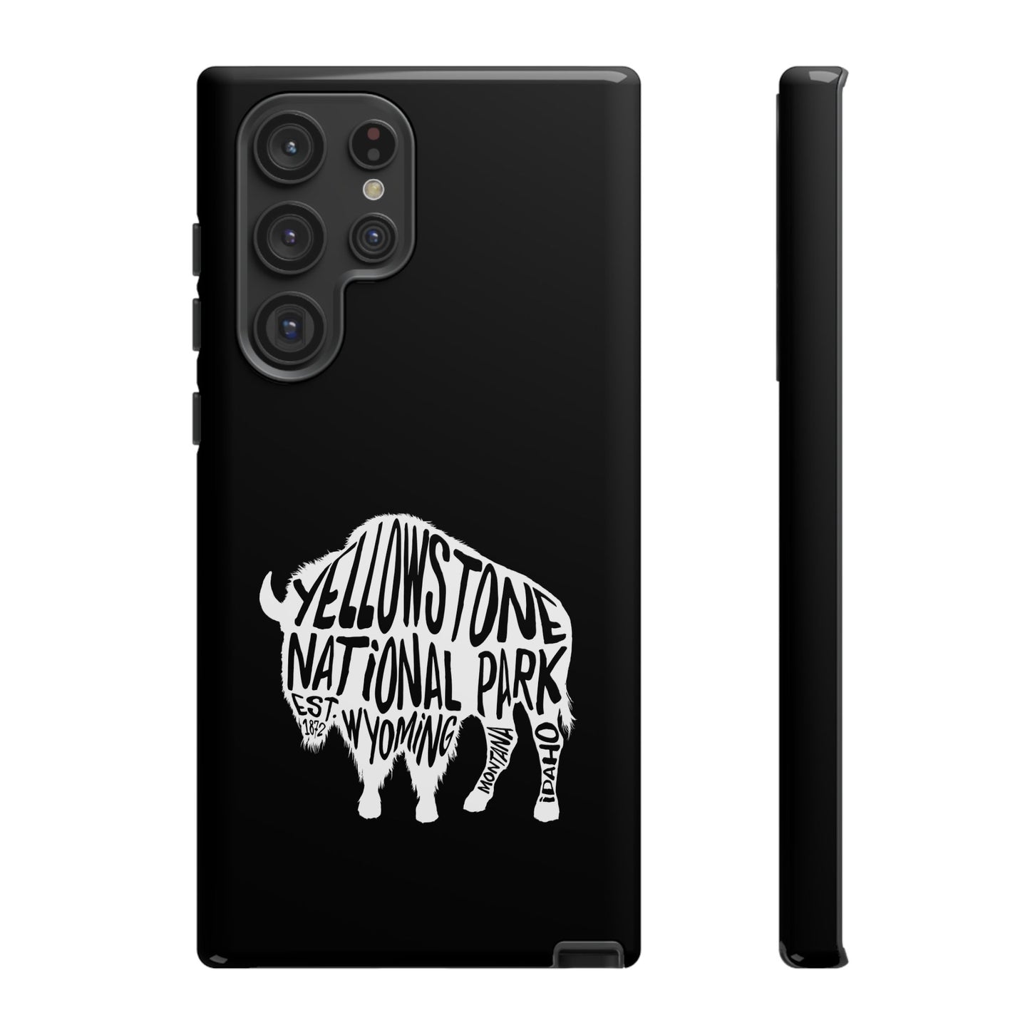 Yellowstone National Park Phone Case - Bison Design