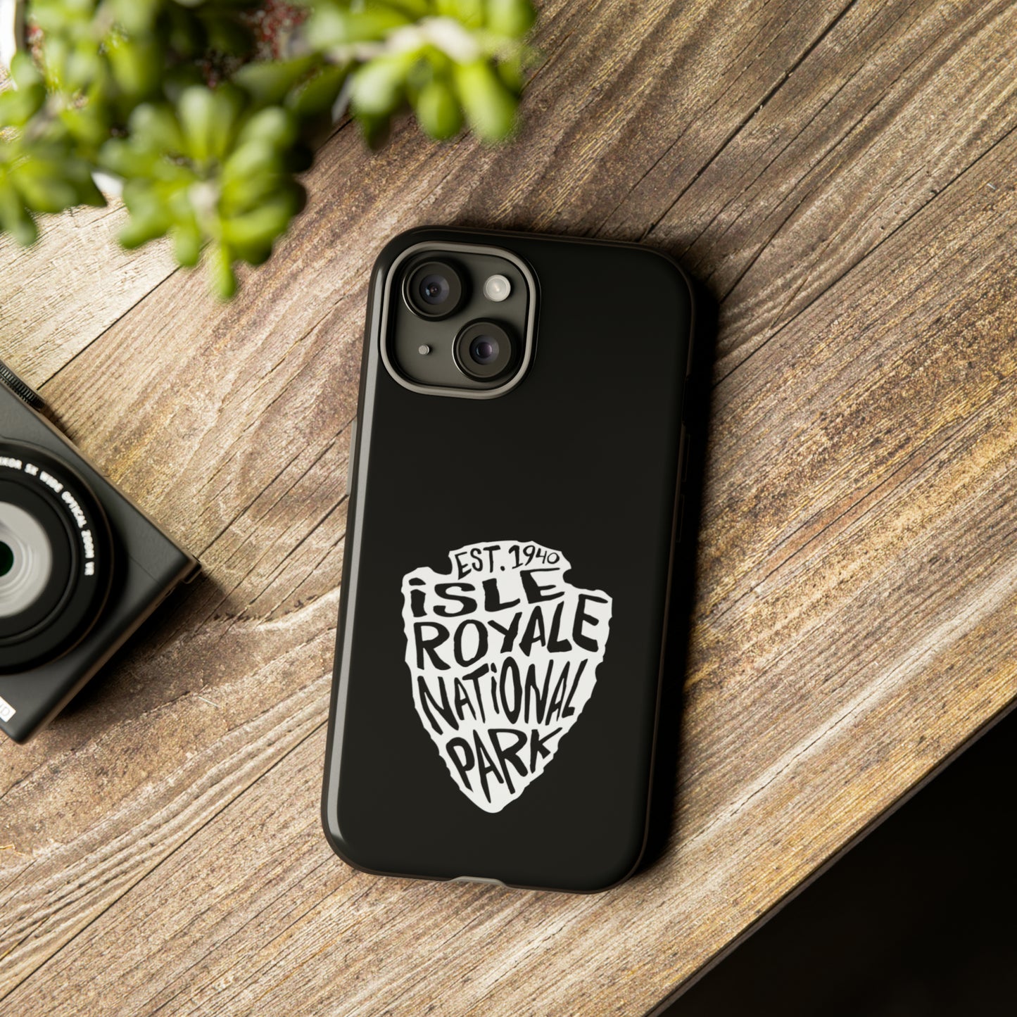 Isle Royale National Park Phone Case - Arrowhead Design