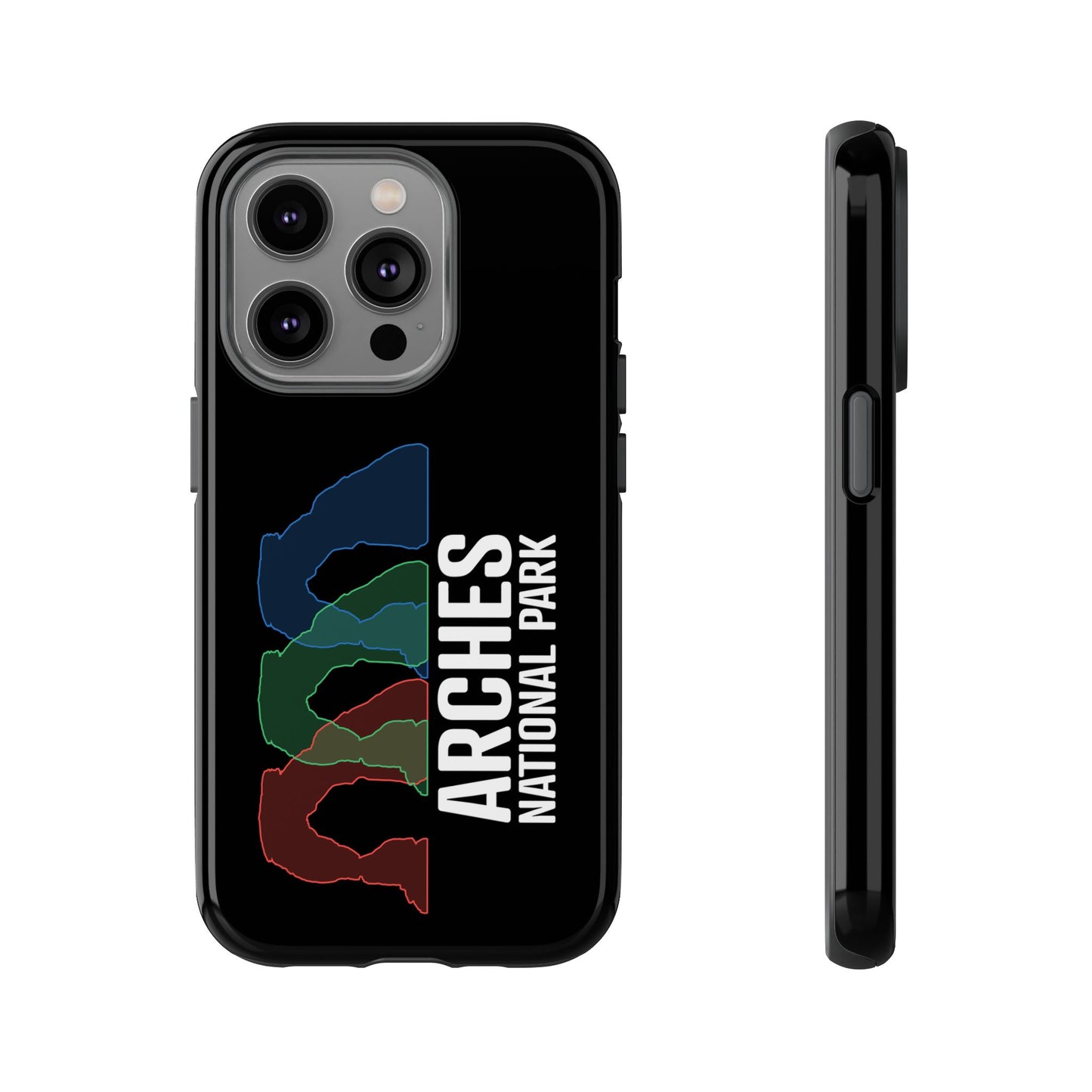 Arches National Park Phone Case - Delicate Arch Histogram Design