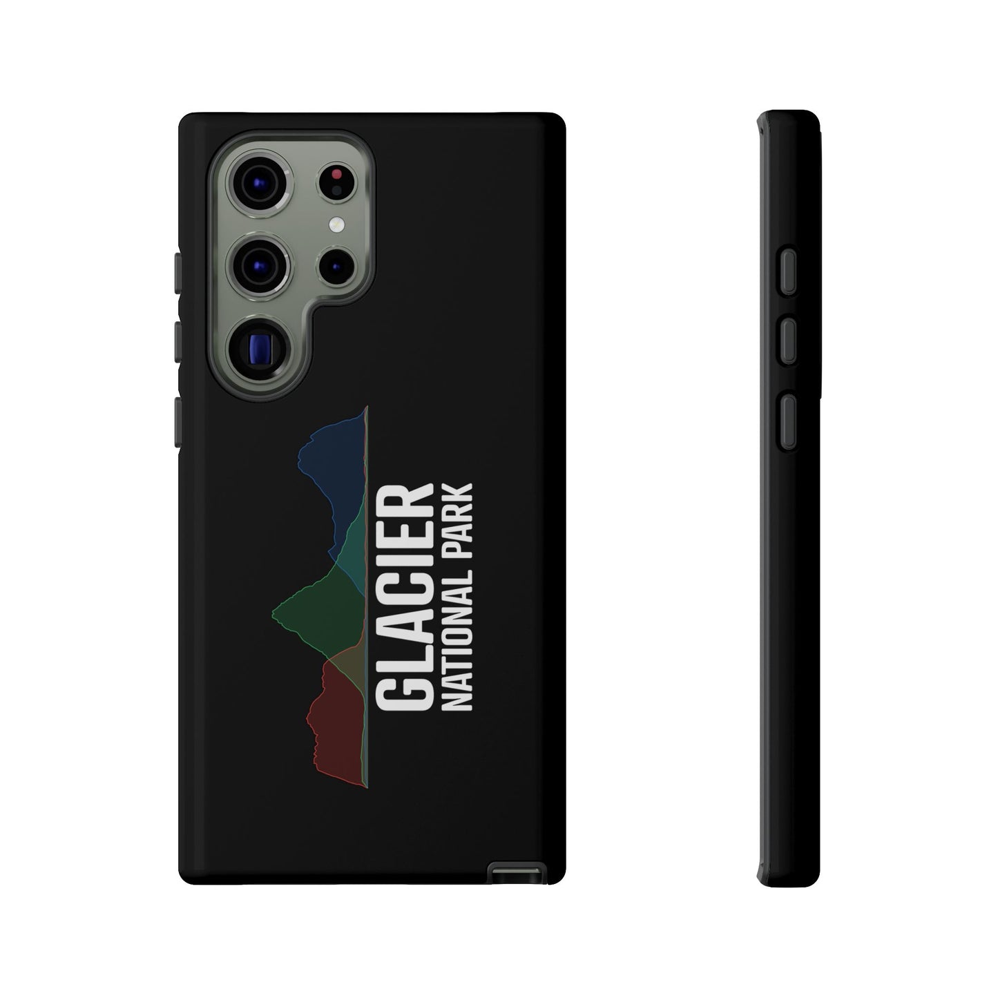 Glacier National Park Phone Case - Histogram Design