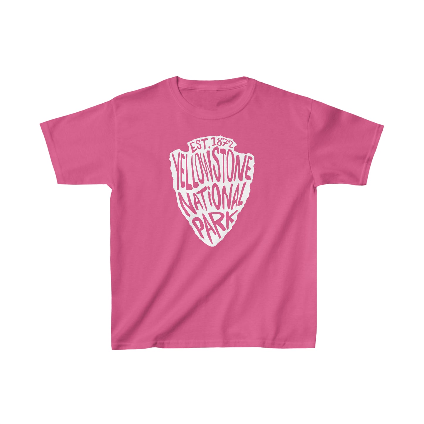 Yellowstone National Park Child T-Shirt - Arrowhead Design