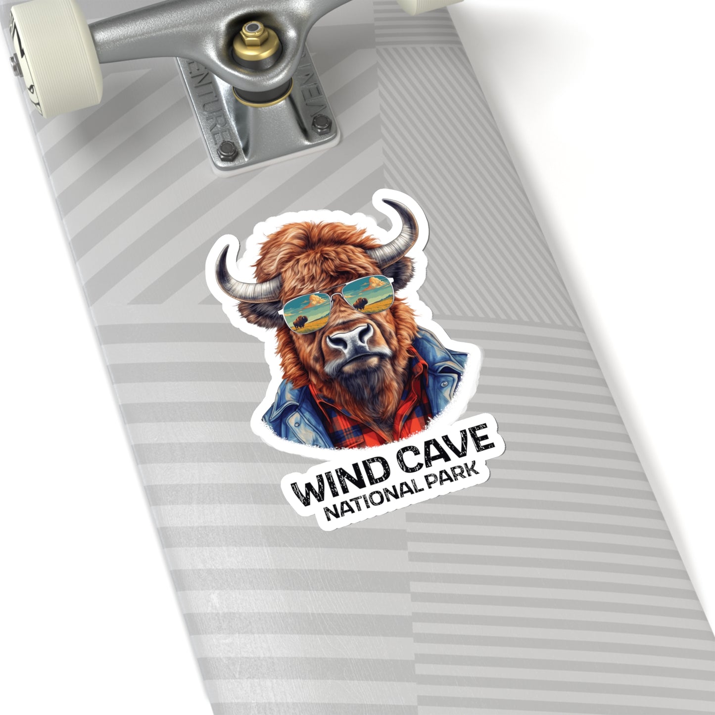 Wind Cave National Park Sticker - Moose