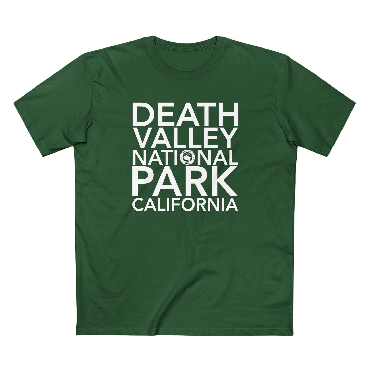 Death Valley National Park T-Shirt Block Text