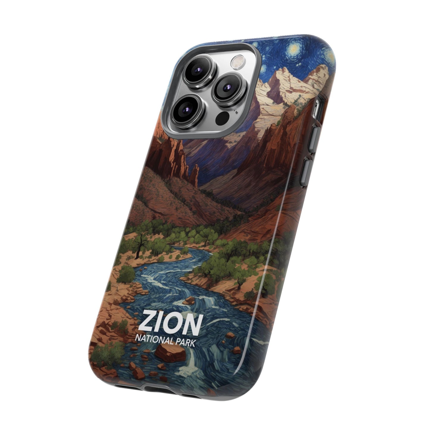 Zion National Park Phone Case - Starry Night