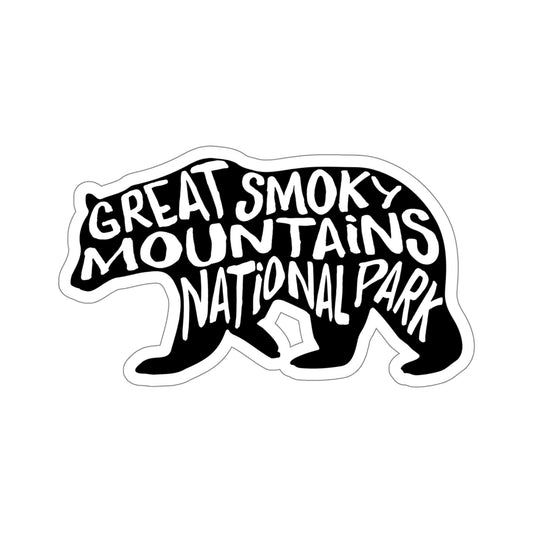 Great Smoky Mountains National Park Sticker - Black Bear