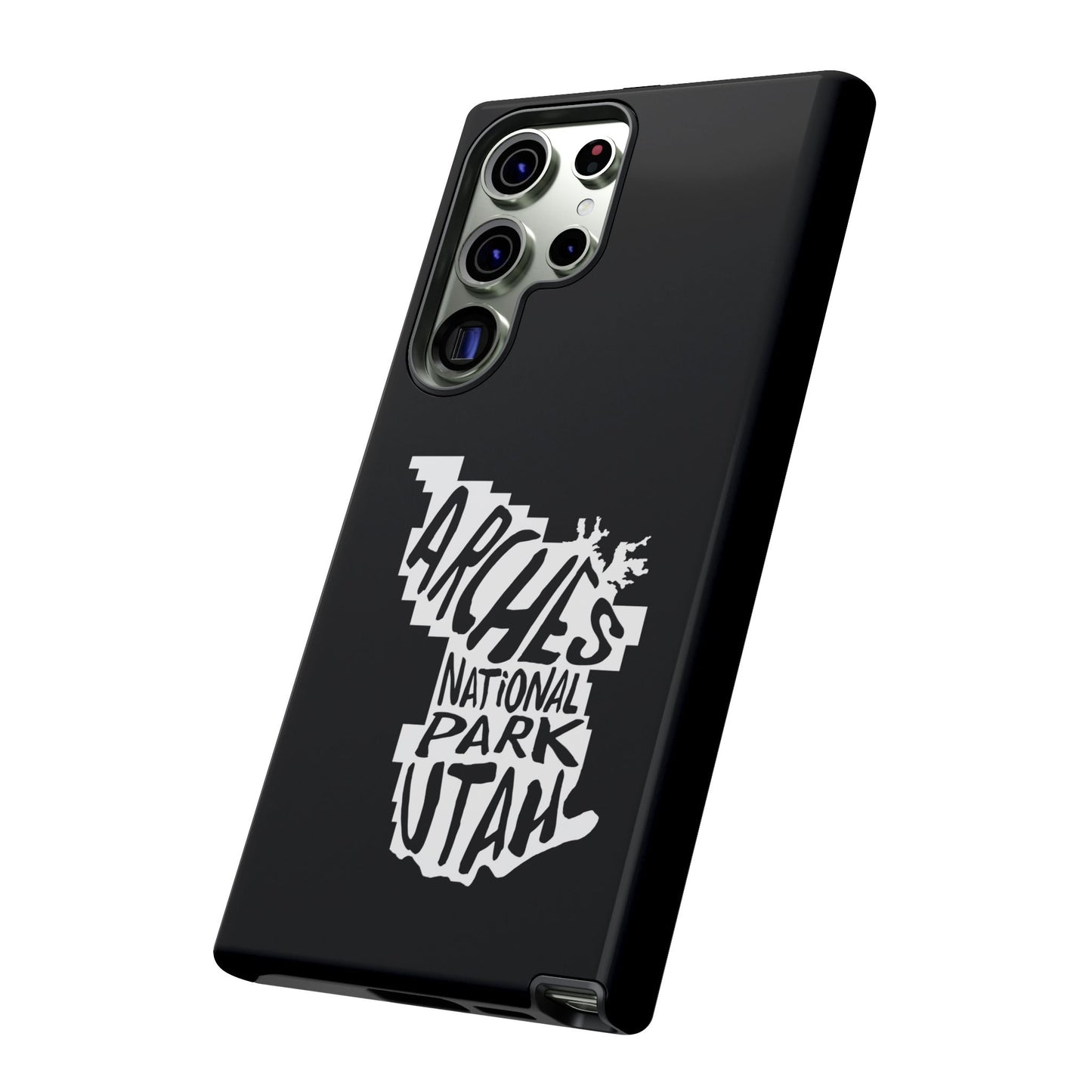Arches National Park iPhone Case - Map Design
