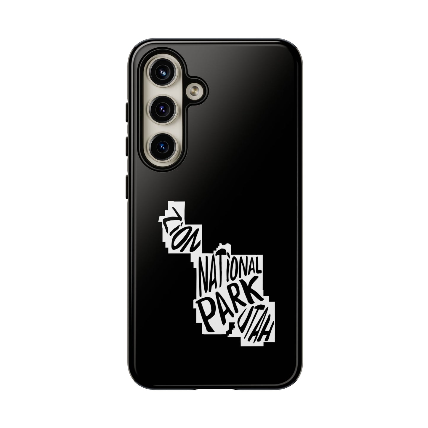 Zion National Park Phone Case - Map Design