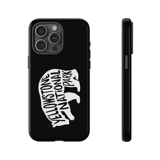 Yellowstone National Park Phone Case - Grizzly Bear Design