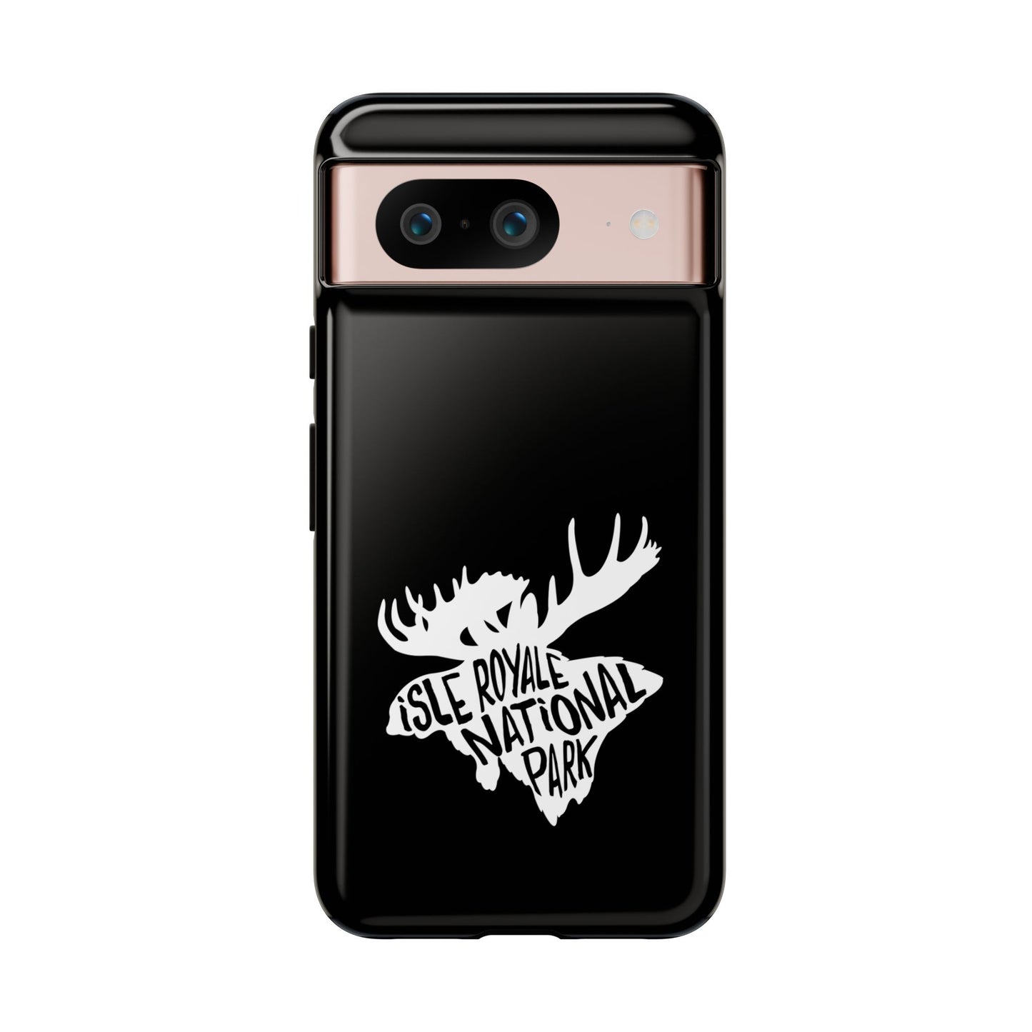 Isle Royale National Park Phone Case - Moose Design