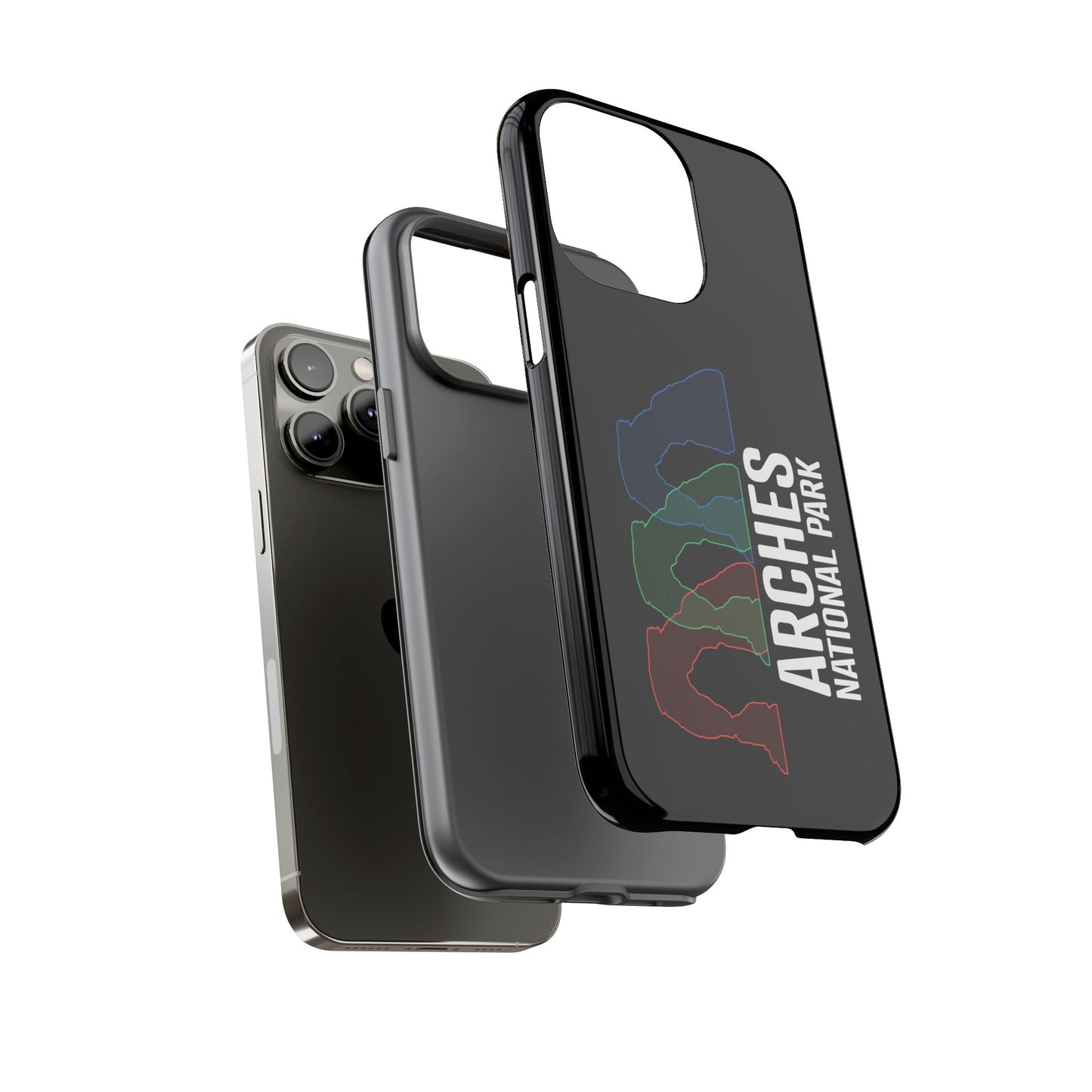 Arches National Park Phone Case - Delicate Arch Histogram Design