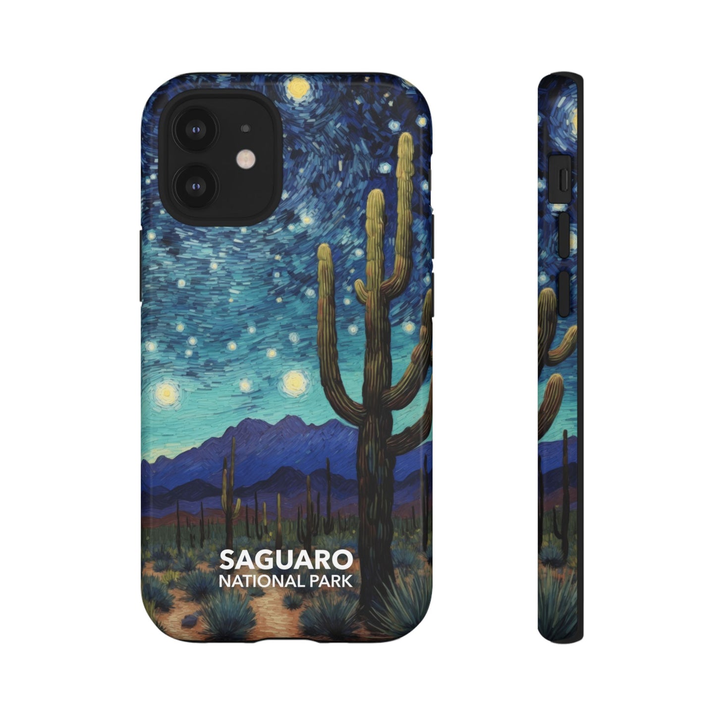 Saguaro National Park Phone Case - Starry Night