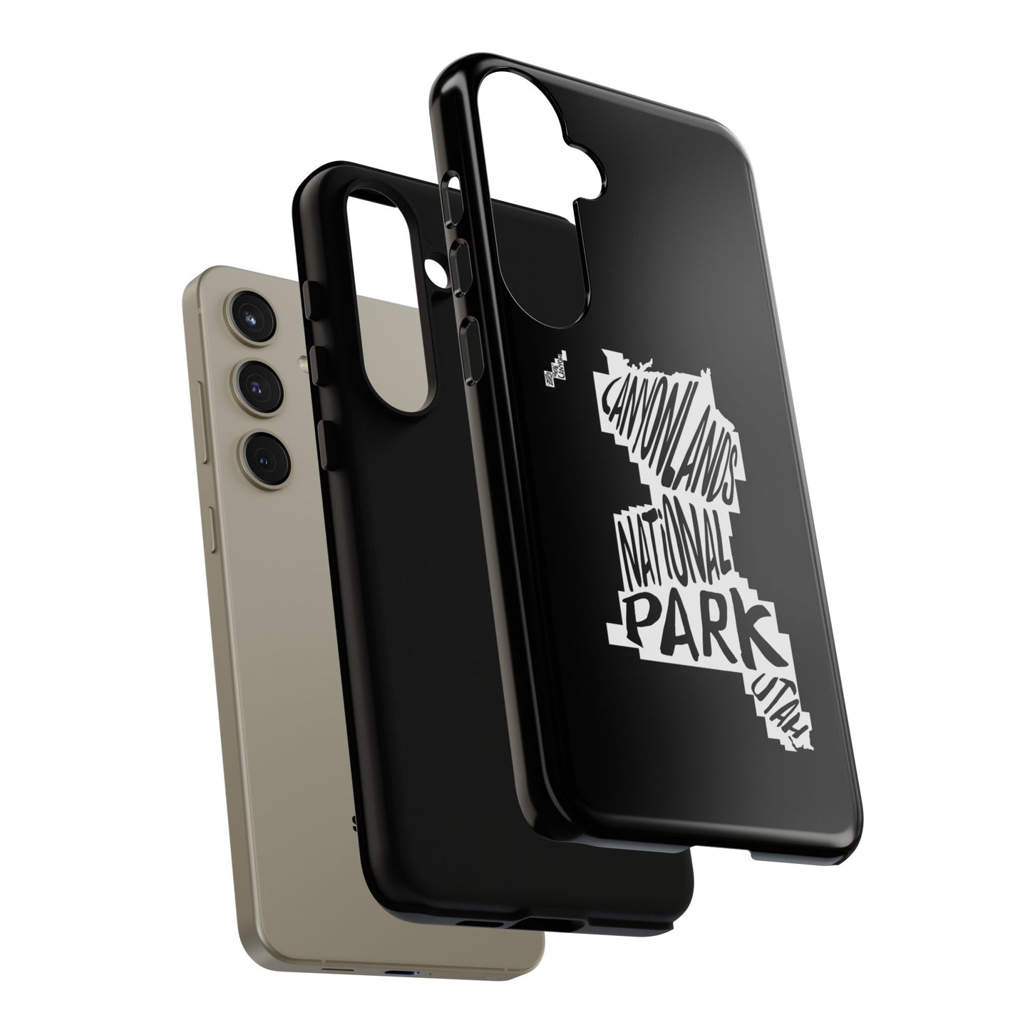 Canyonlands National Park Phone Case - Map Design