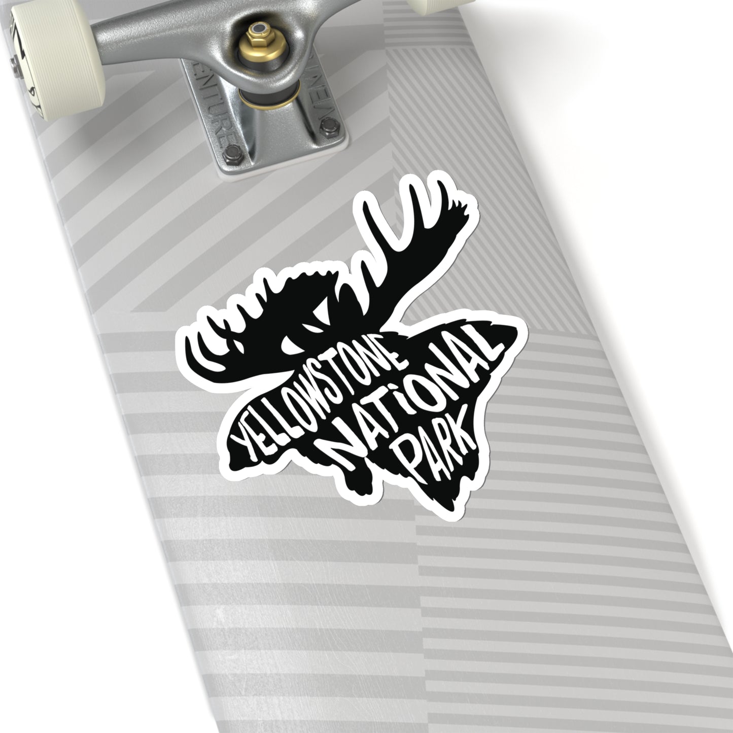 Yellowstone National Park Sticker - Moose