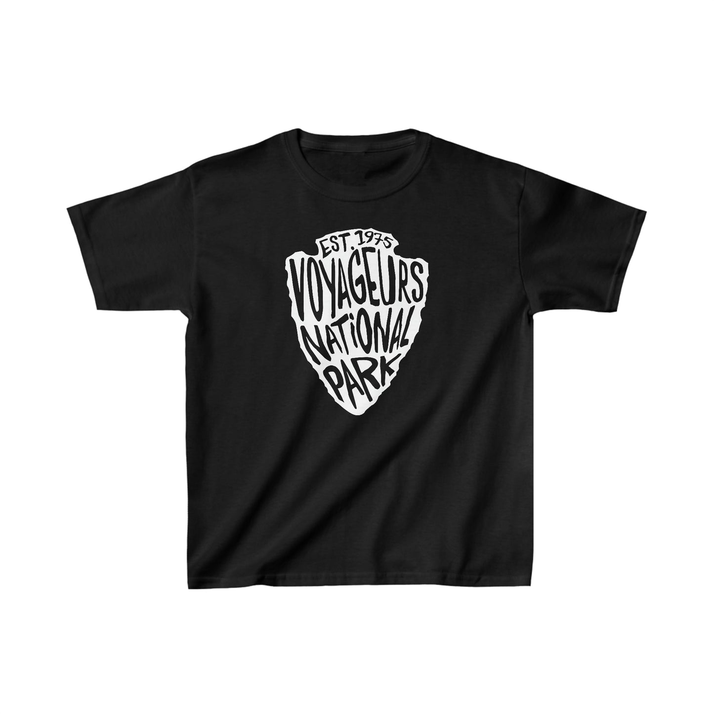 Voyageurs National Park Child T-Shirt - Arrowhead Design
