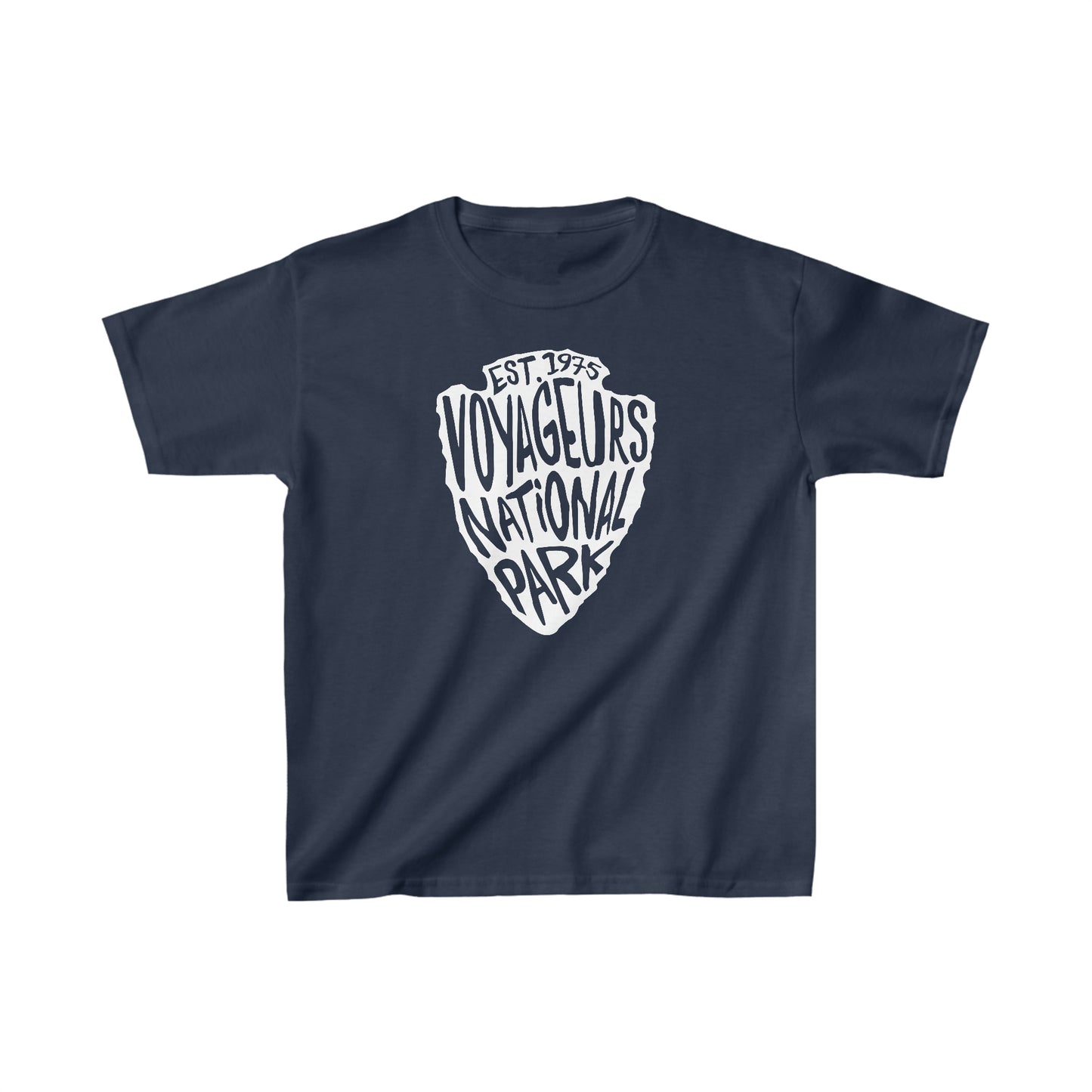 Voyageurs National Park Child T-Shirt - Arrowhead Design