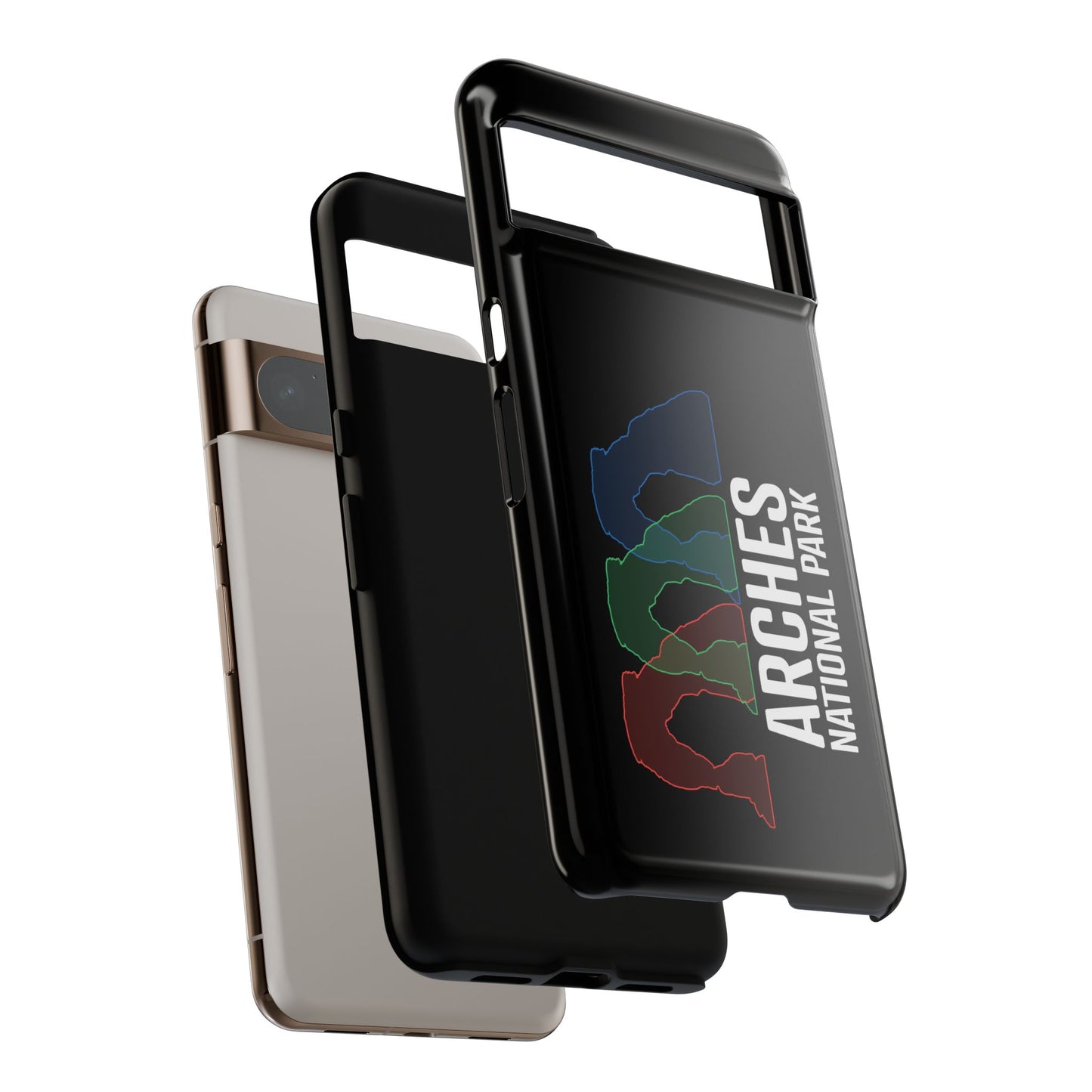 Arches National Park Phone Case - Delicate Arch Histogram Design