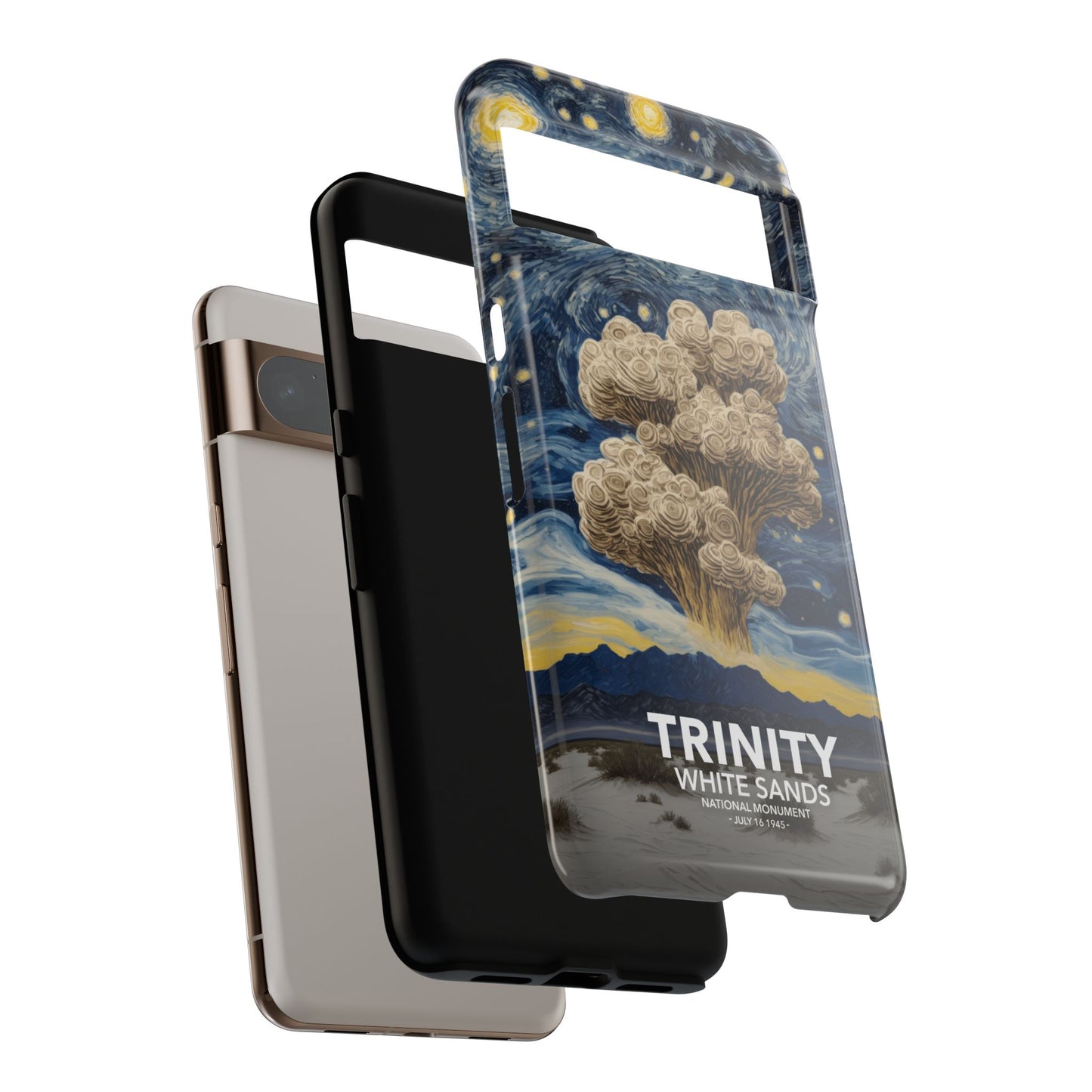 White Sands National Park Phone Case - Starry Night Trinity Test