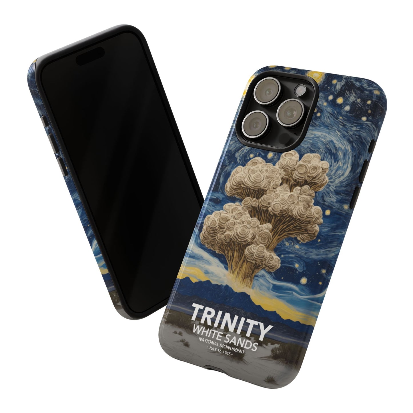 White Sands National Park Phone Case - Starry Night Trinity Test