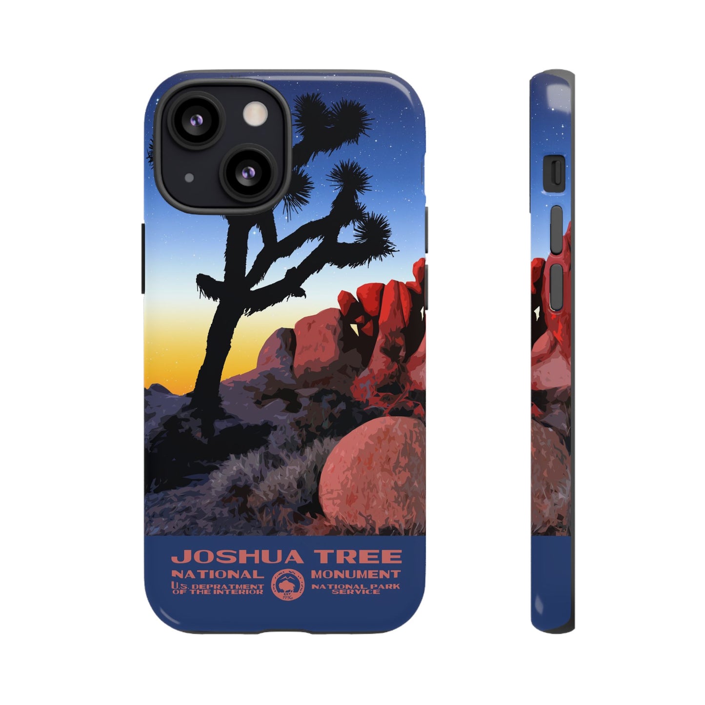 Joshua Tree National Park iPhone Case - Night
