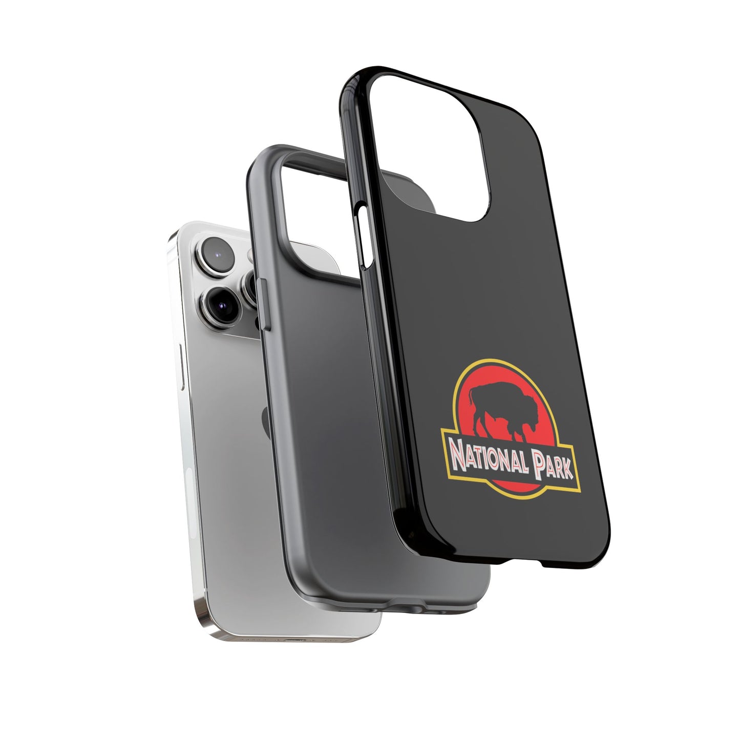 Bison National Park Phone Case - Parody Logo