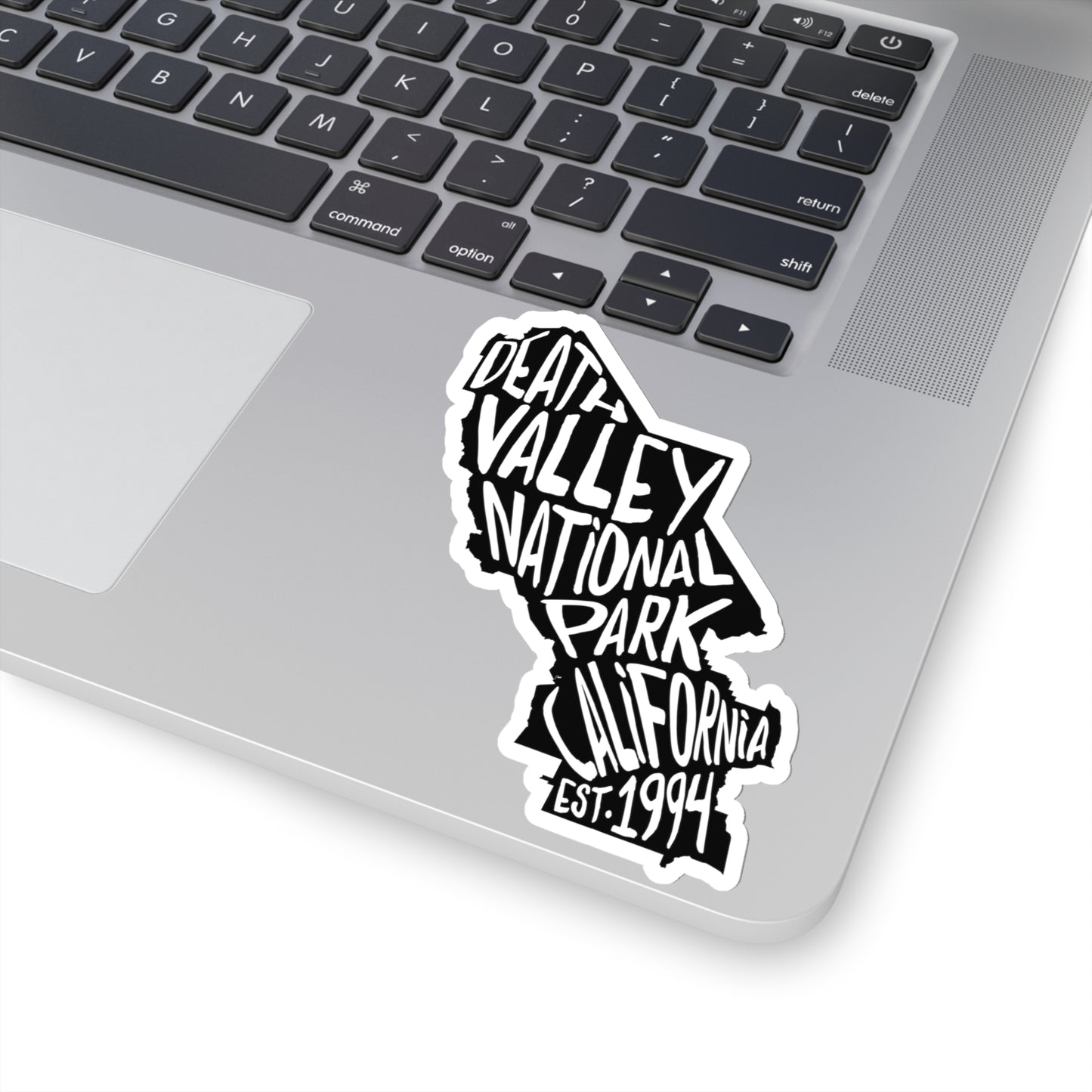 Death Valley National Park Sticker - Map
