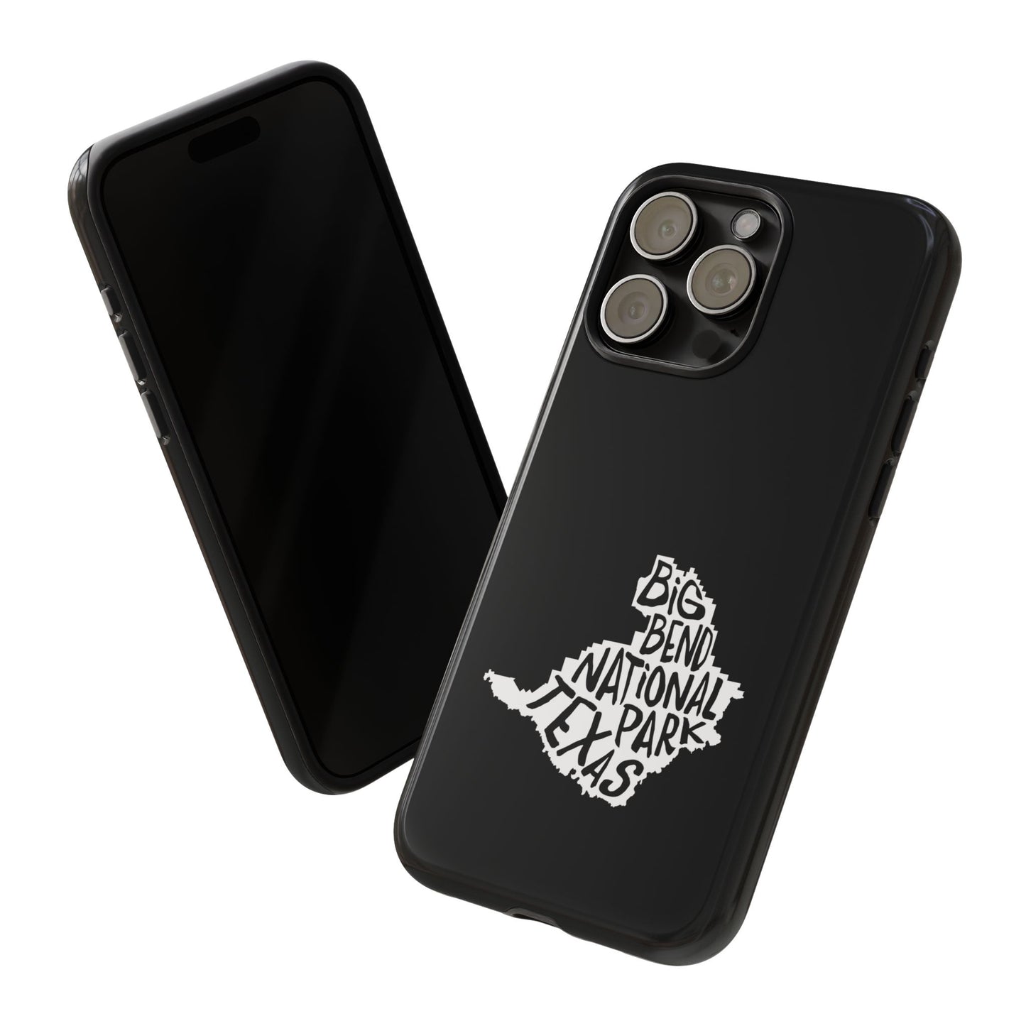 Big Bend National Park Phone Case - Map Design
