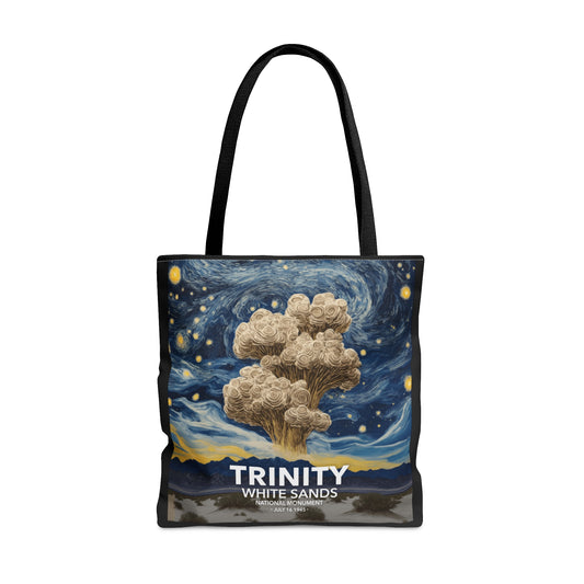 White Sands National Park Tote Bag - The Starry Night Trinity Test