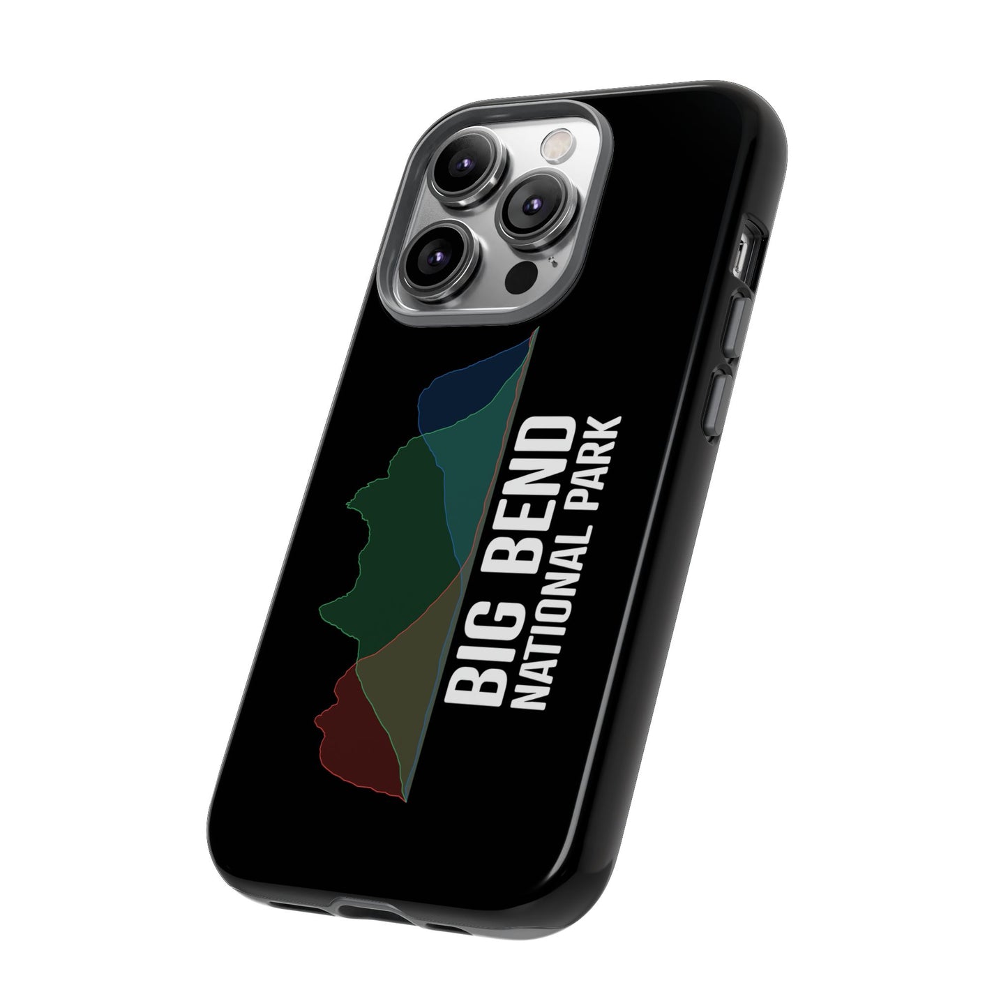 Big Bend National Park Phone Case - Histogram Design