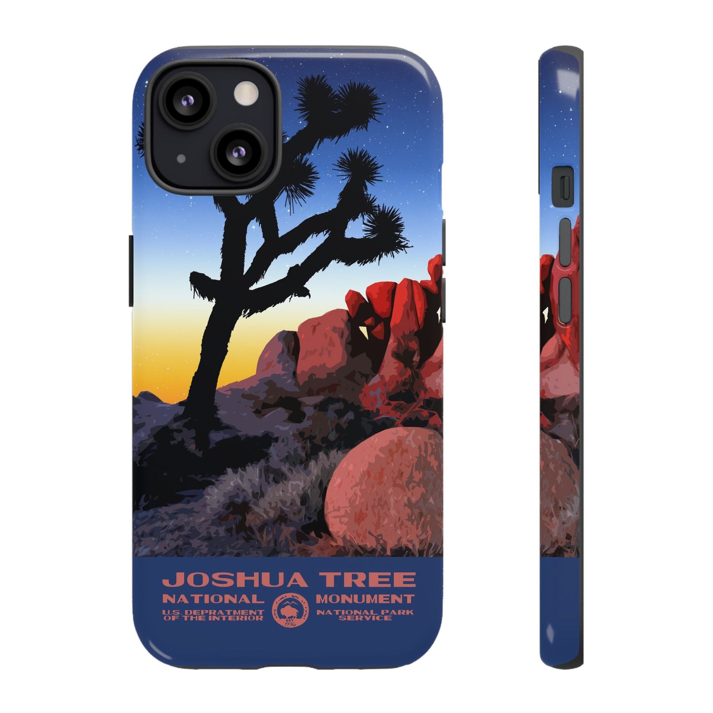 Joshua Tree National Park iPhone Case - Night