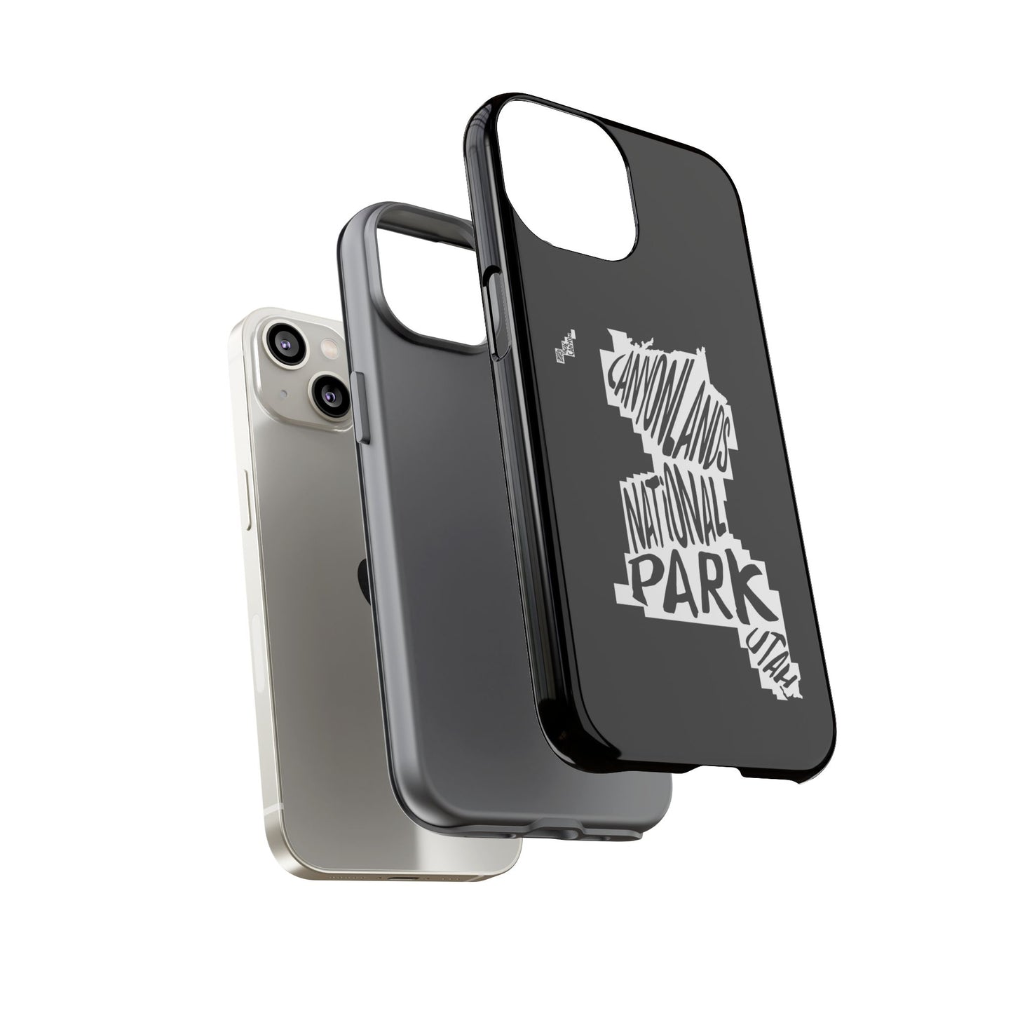 Canyonlands National Park Phone Case - Map Design