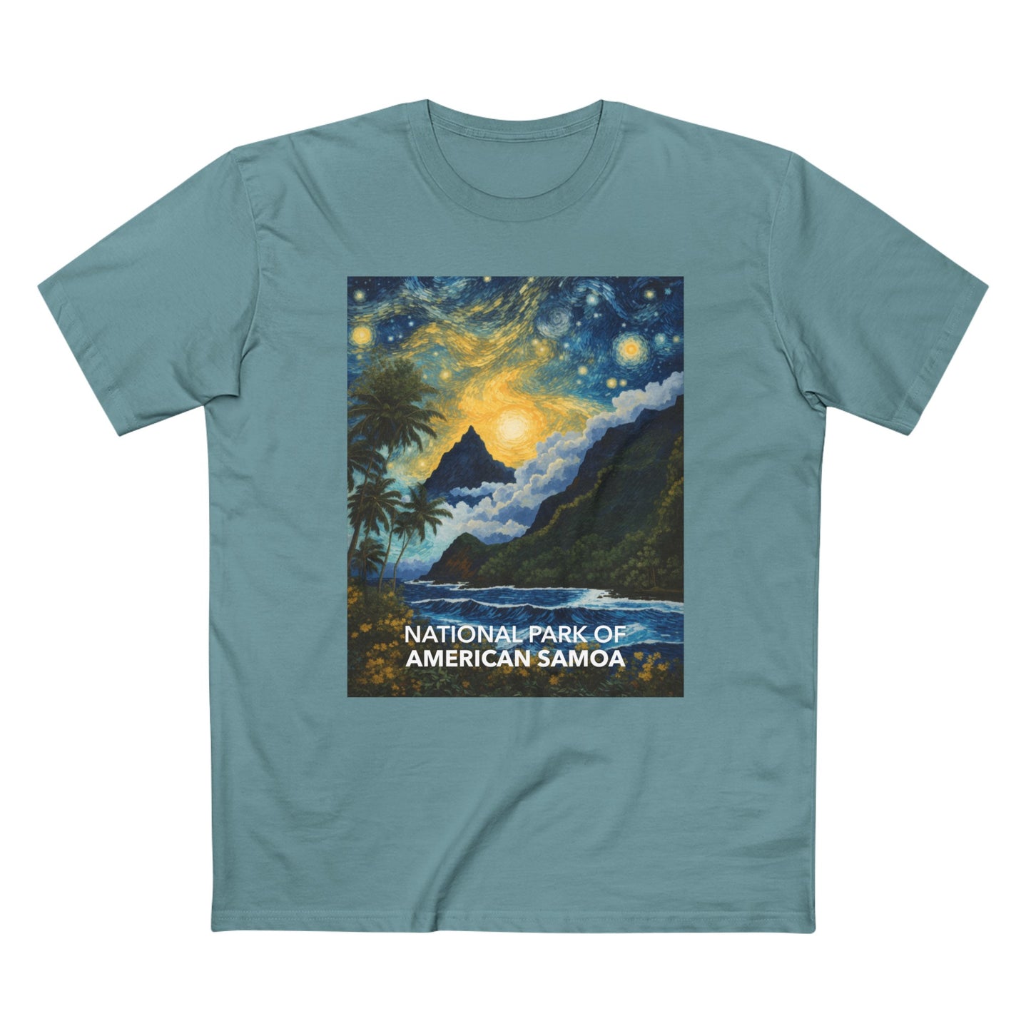 National Park of American Samoa T-Shirt - The Starry Night