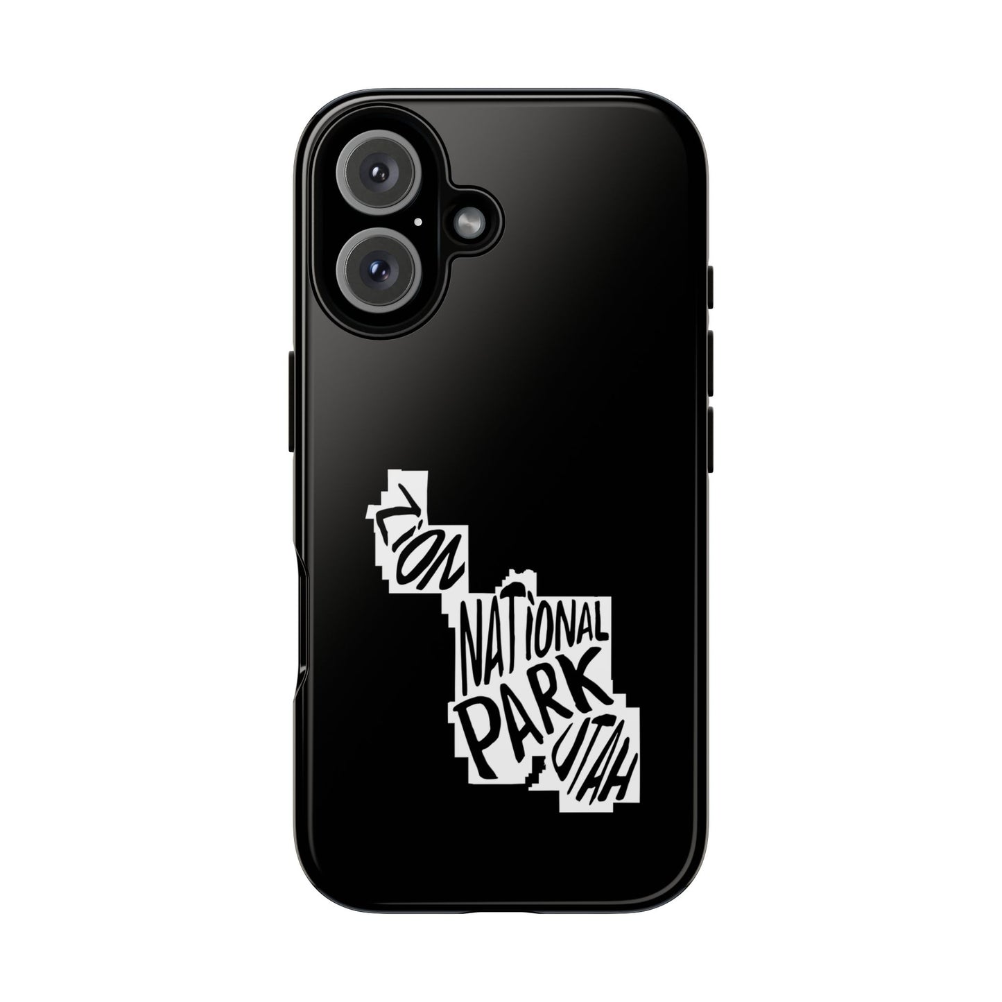 Zion National Park Phone Case - Map Design
