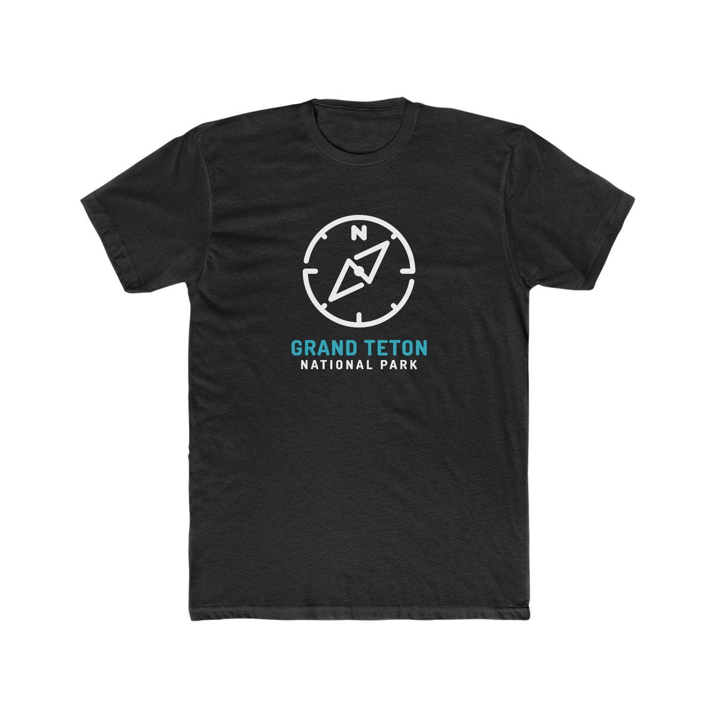 Grand Teton National Park T-Shirt Compass Design