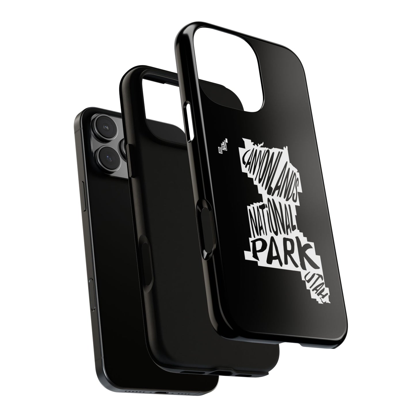 Canyonlands National Park Phone Case - Map Design
