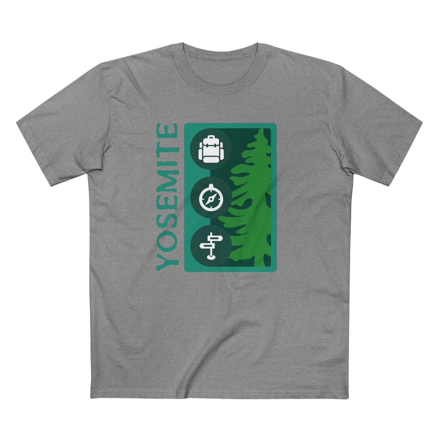Yosemite National Park T-Shirt Tree Graphic