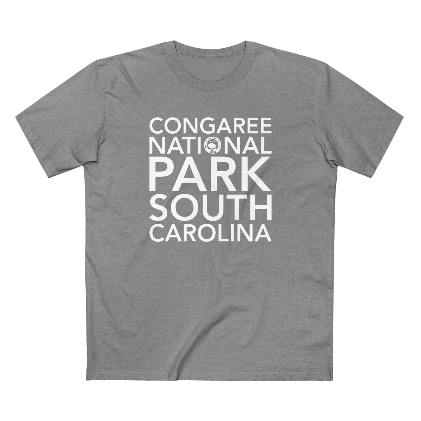Congaree National Park T-Shirt Block Text