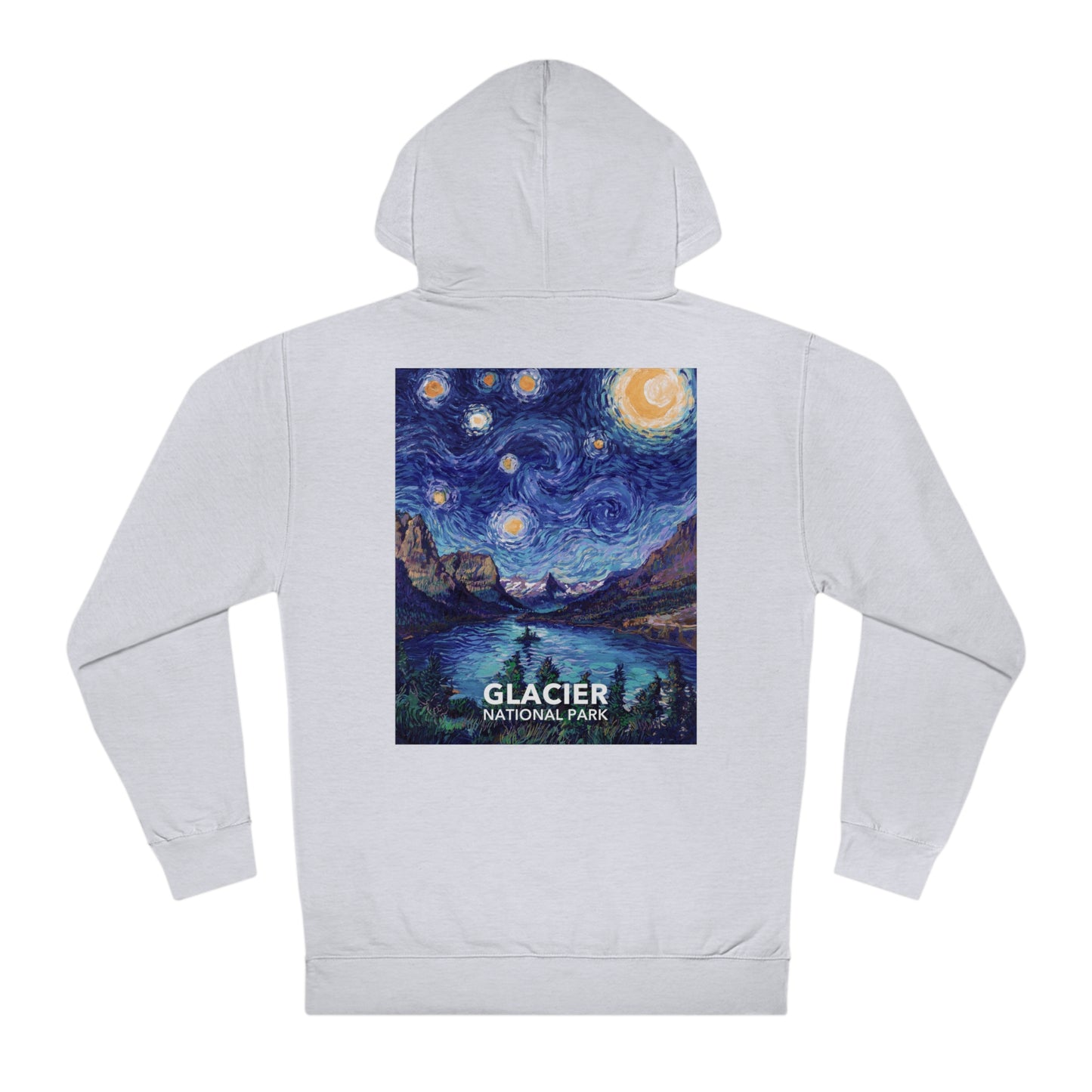 Glacier National Park Hoodie - The Starry Night