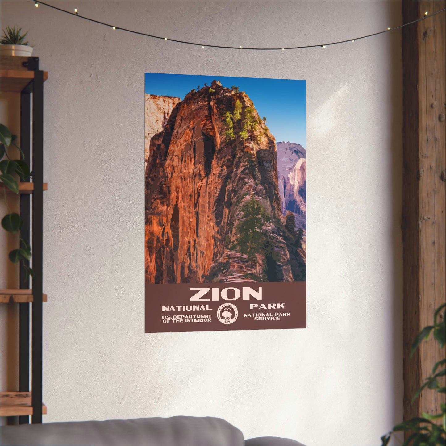 Zion National Park Poster