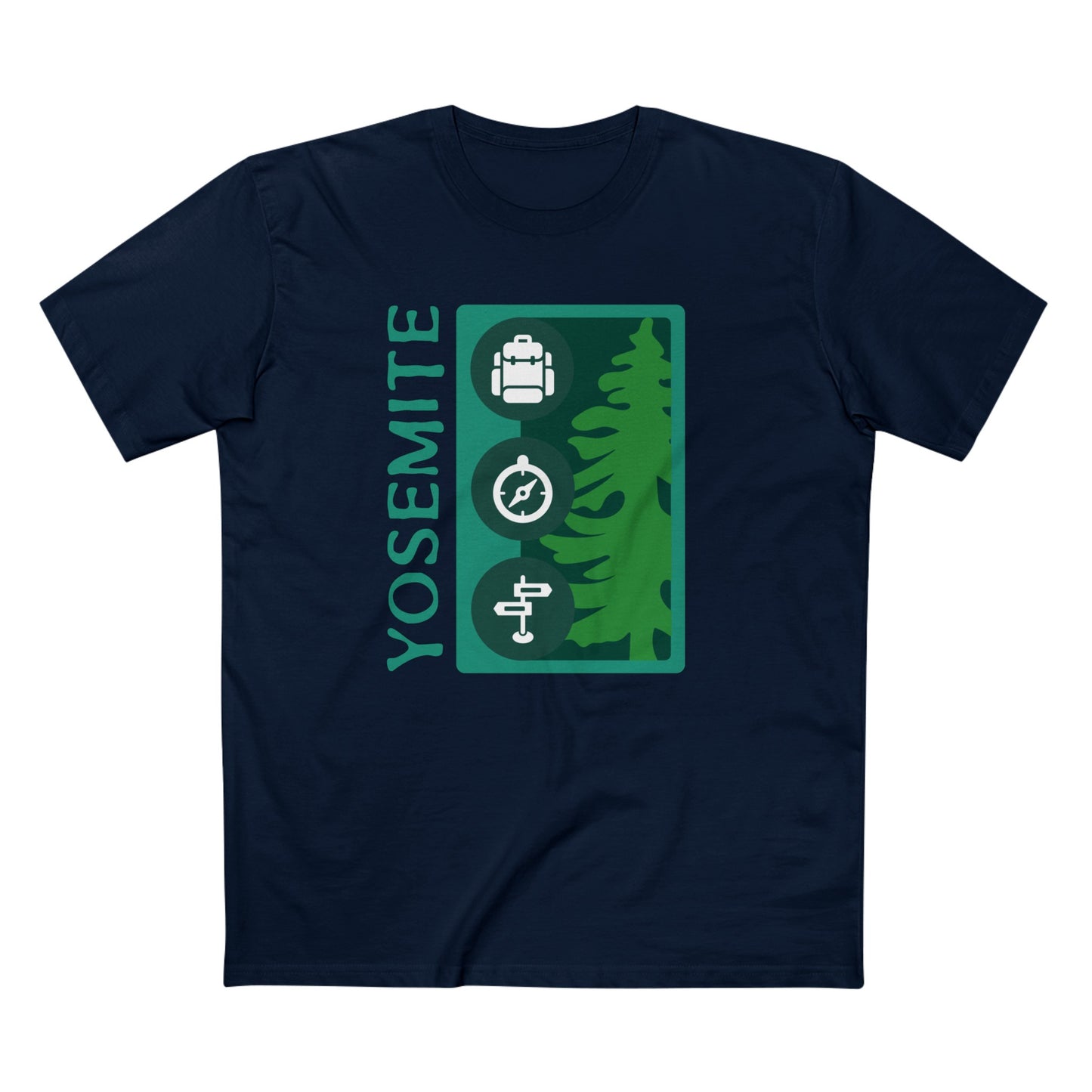 Yosemite National Park T-Shirt Tree Graphic