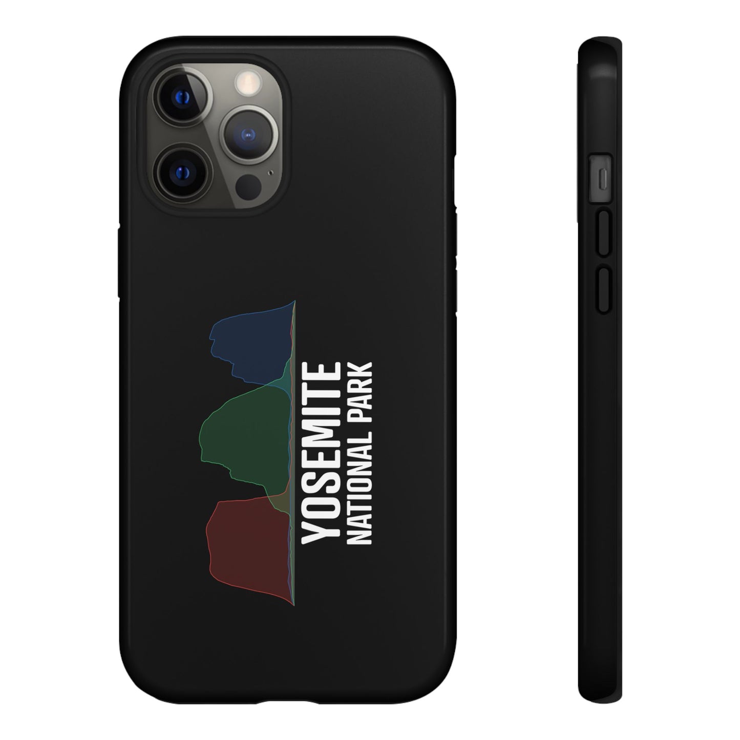 Yosemite National Park Phone Case - Histogram Design