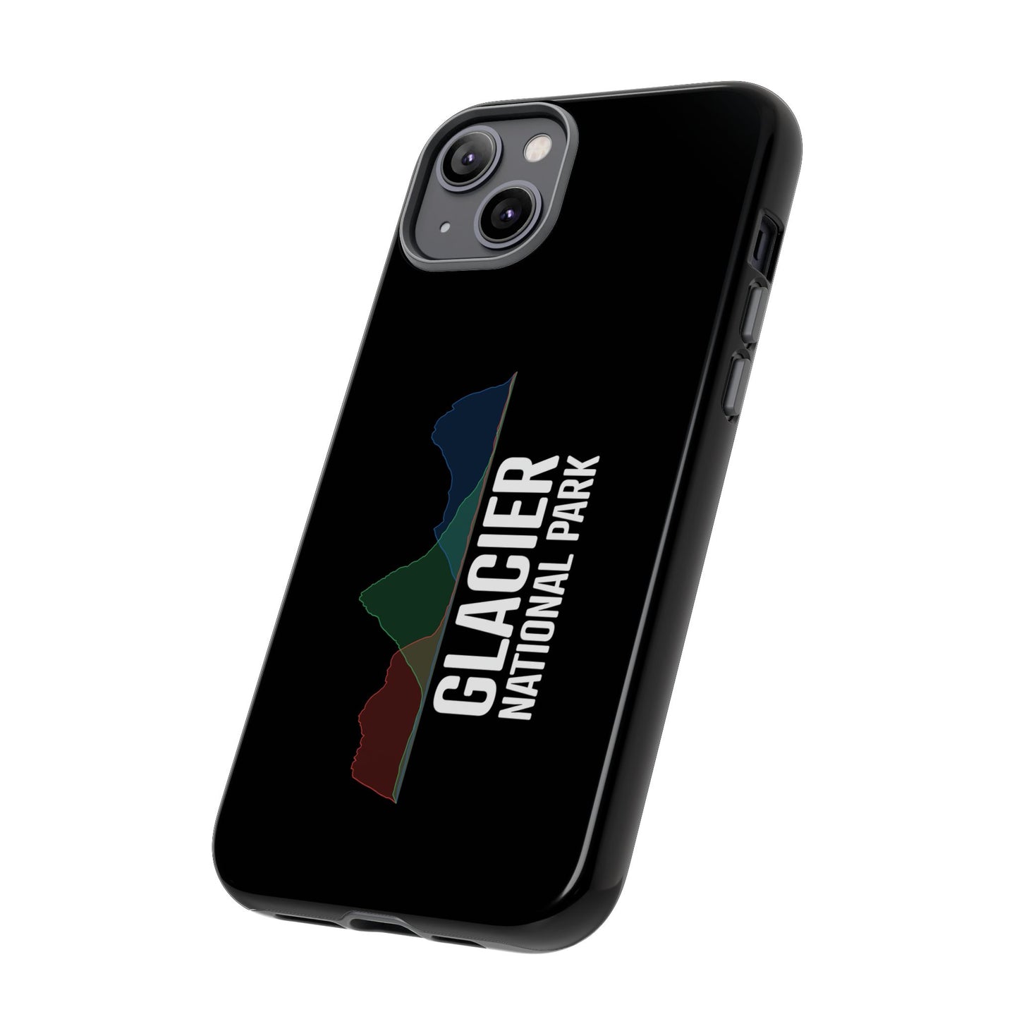 Glacier National Park Phone Case - Histogram Design