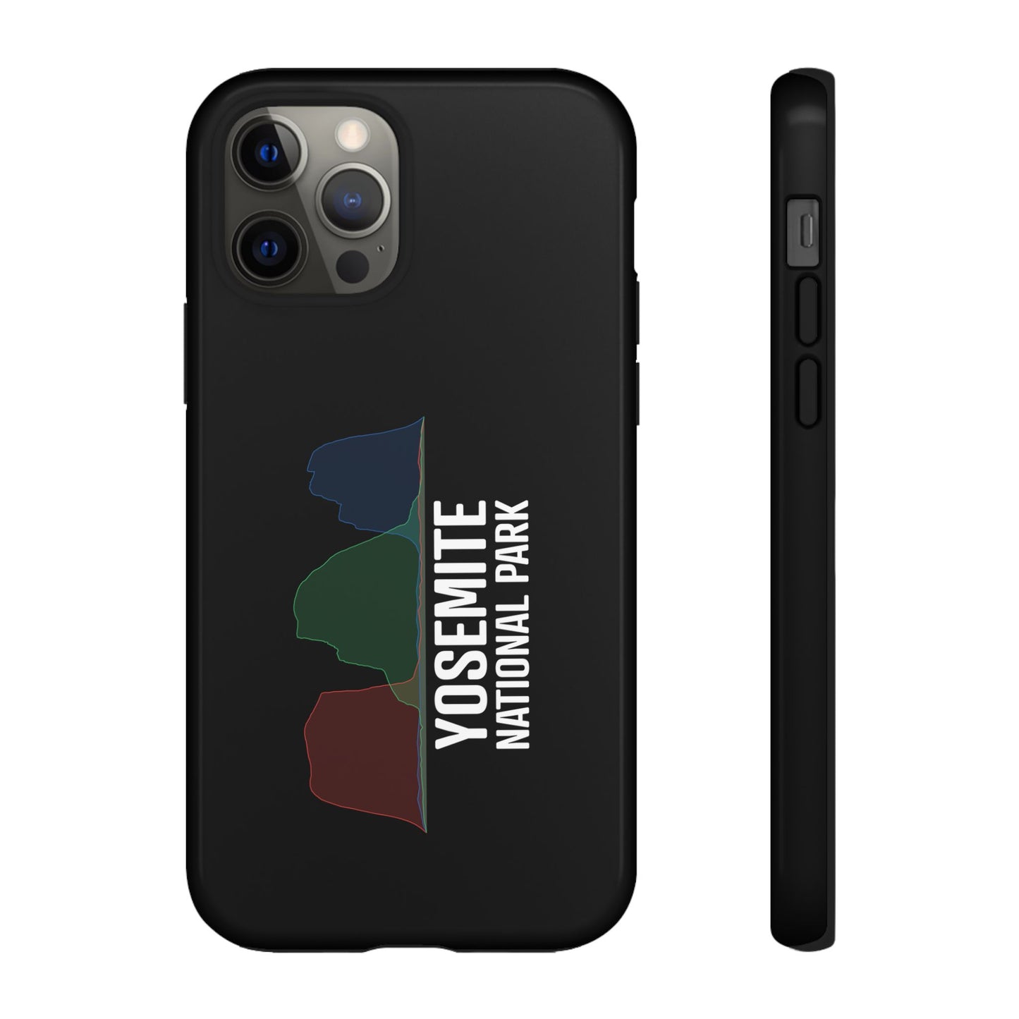 Yosemite National Park Phone Case - Histogram Design